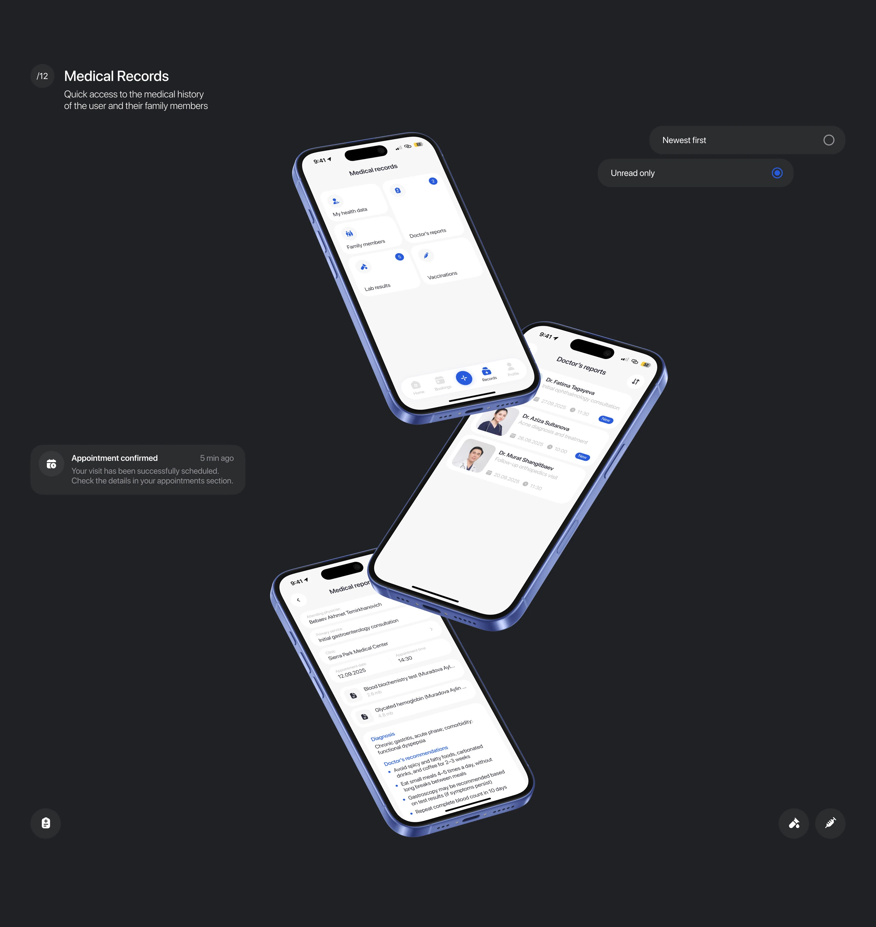 it'sdoc | app | find doctors and book appointments — Изображение №12 — Интерфейсы на Dprofile