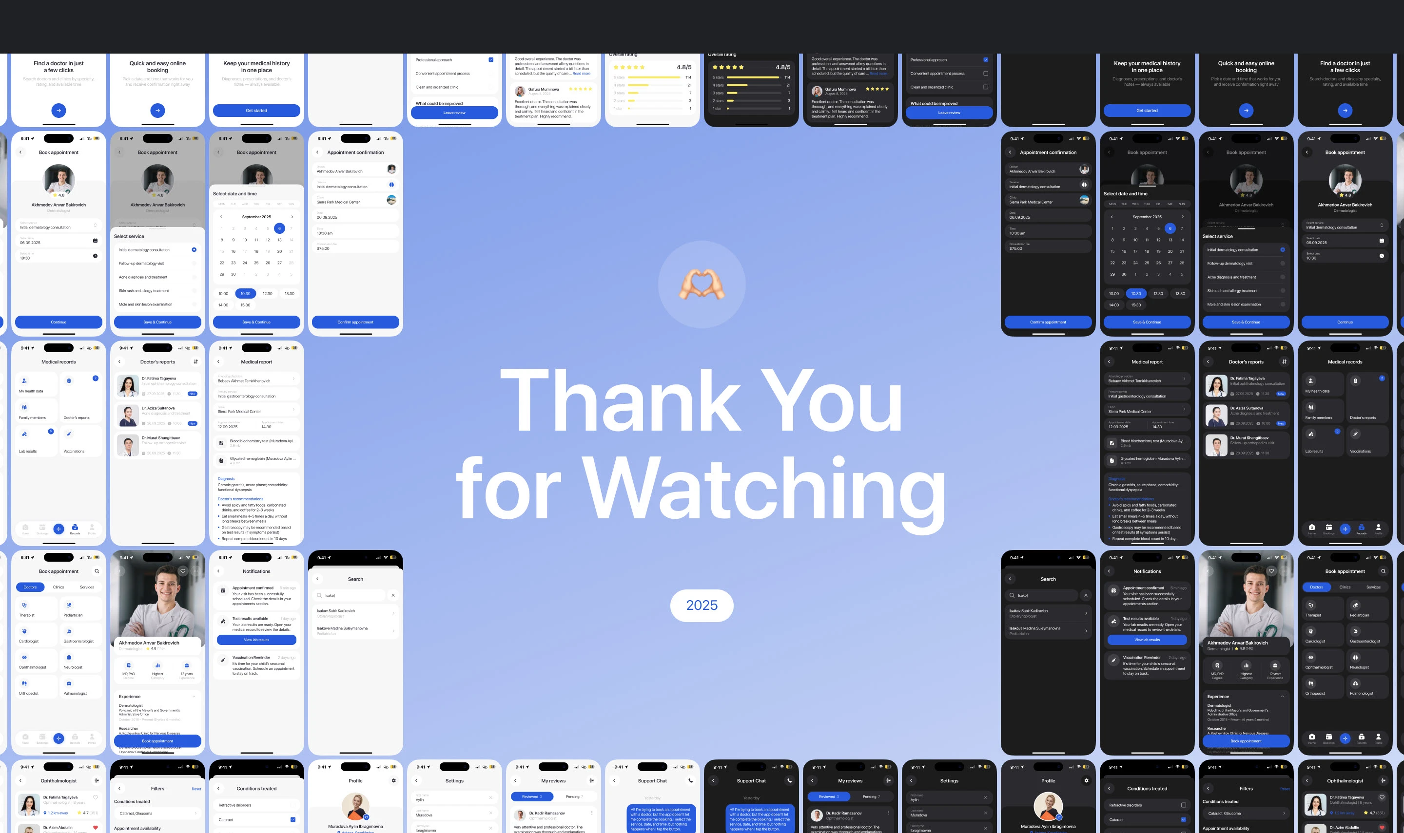 it'sdoc | app | find doctors and book appointments — Изображение №13 — Интерфейсы на Dprofile