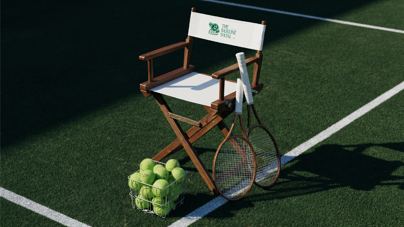Логотип для теннисного клуба | The Baseline social — Изображение №3 — Брендинг на Dprofile