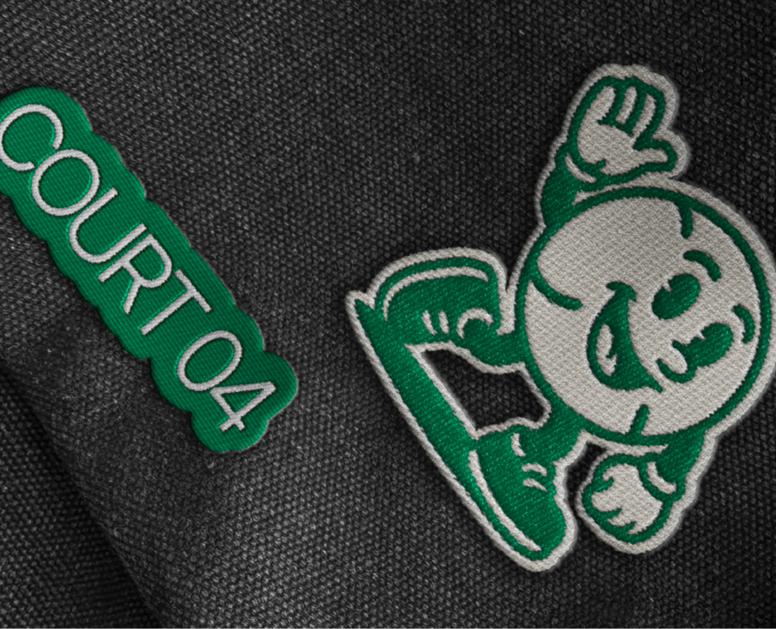 Логотип для теннисного клуба | The Baseline social — Брендинг на Dprofile