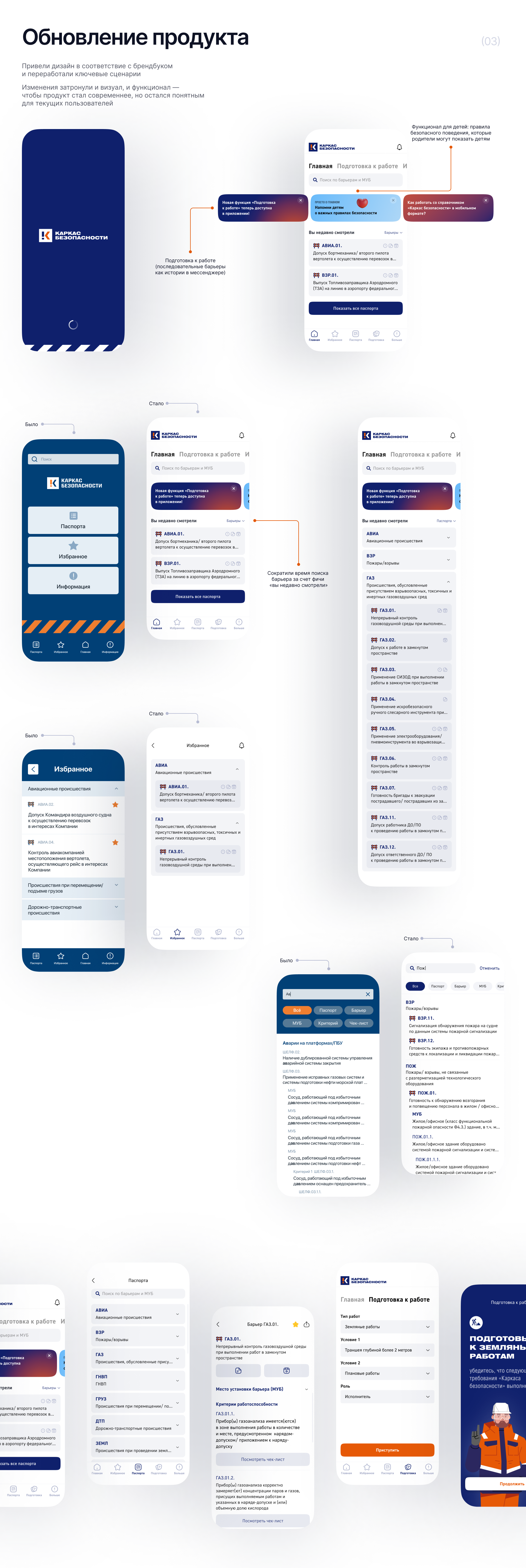 Каркас Безопасности / Редизайн приложения — Изображение №4 — Интерфейсы на Dprofile