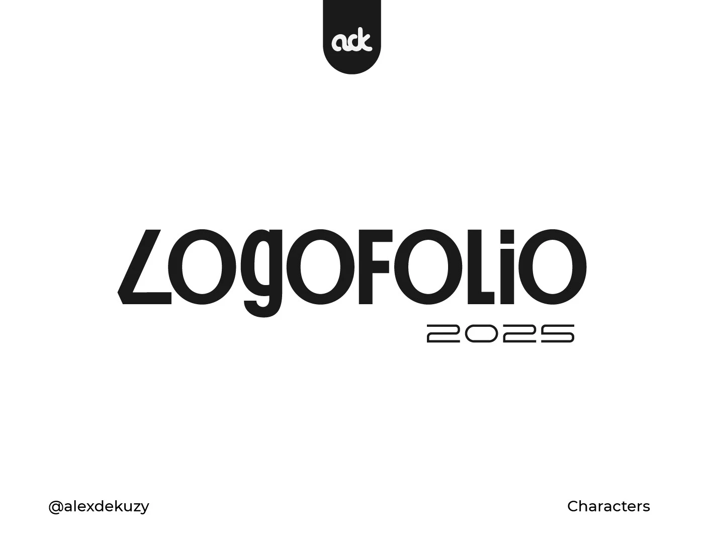 LOGOFOLIO 2025 | CHARACTERS — Изображение №1 — Брендинг, Иллюстрация на Dprofile