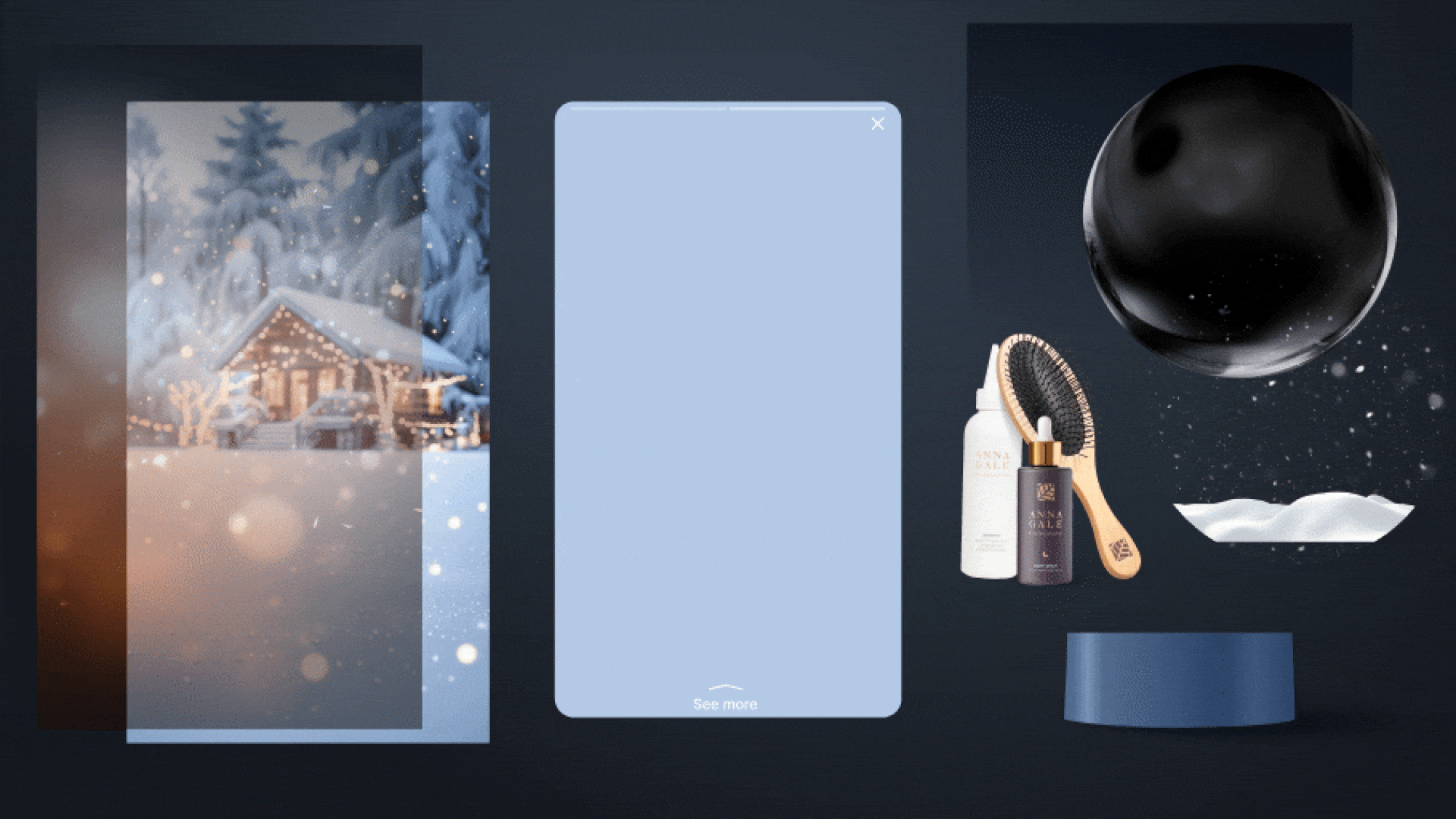 Рекламные креативы для бренда премиальной косметики — Изображение №6 — Брендинг, Графика на Dprofile