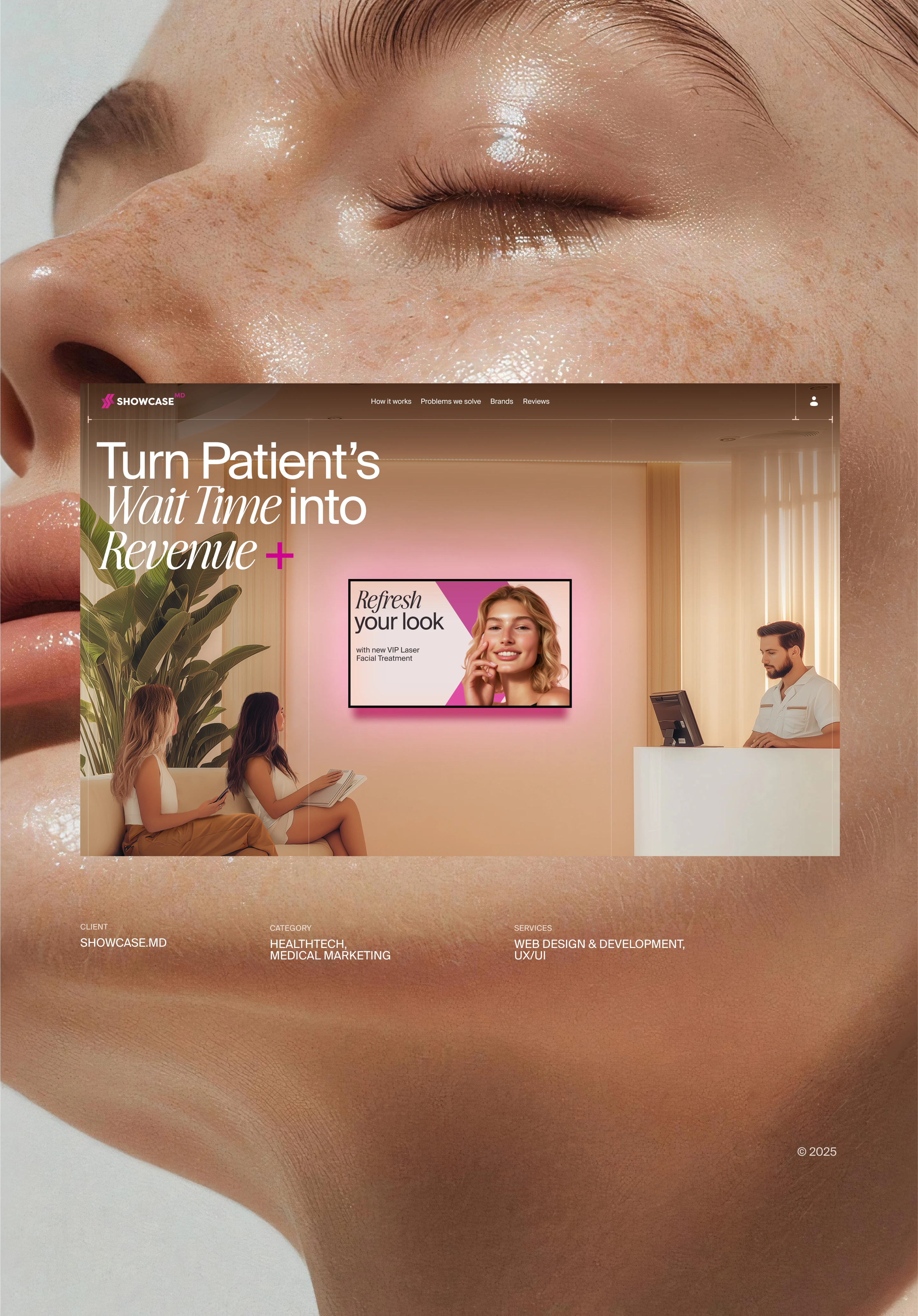 Showcase MD / медицина / брендинг / веб — Изображение №1 — Интерфейсы, Брендинг на Dprofile