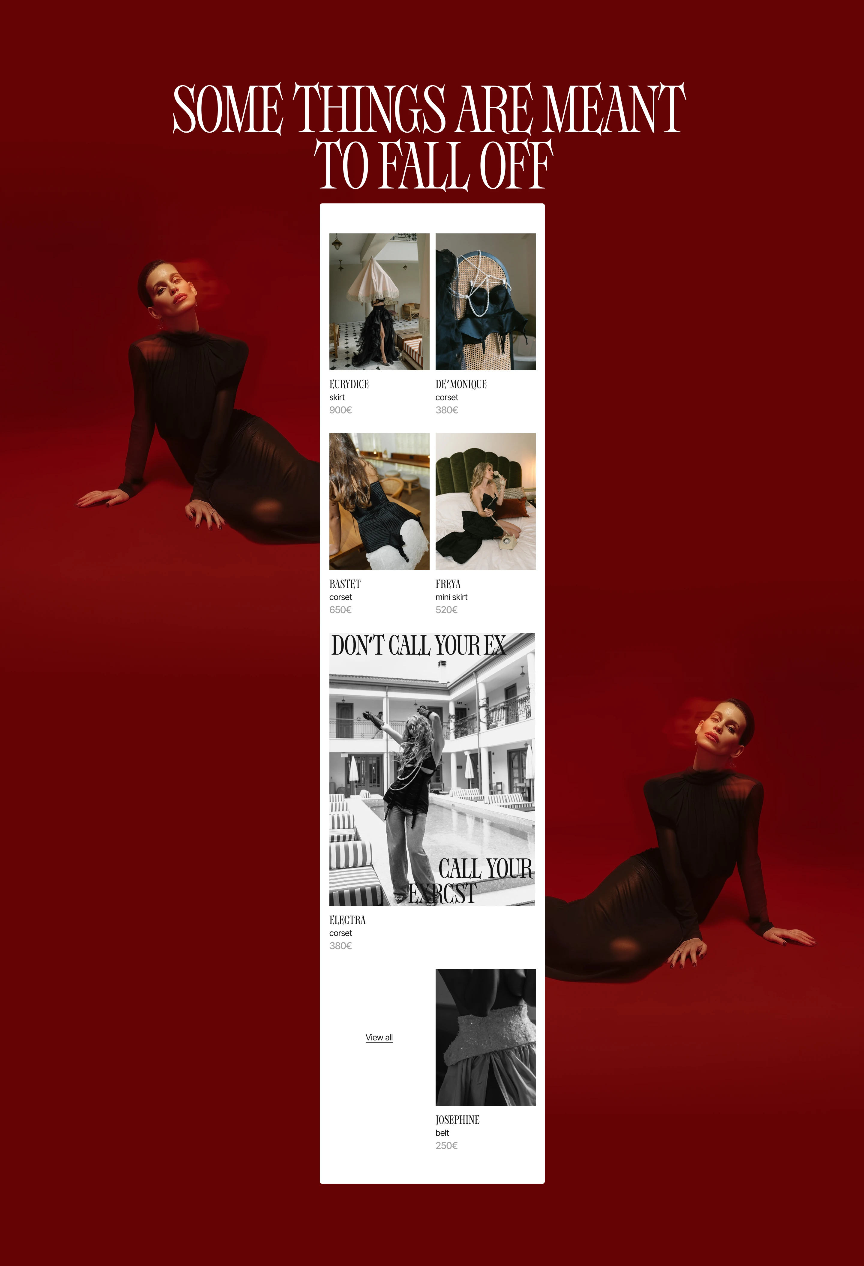 exrcst / бренд одежды / брендинг / веб — Изображение №9 — Интерфейсы, Брендинг на Dprofile