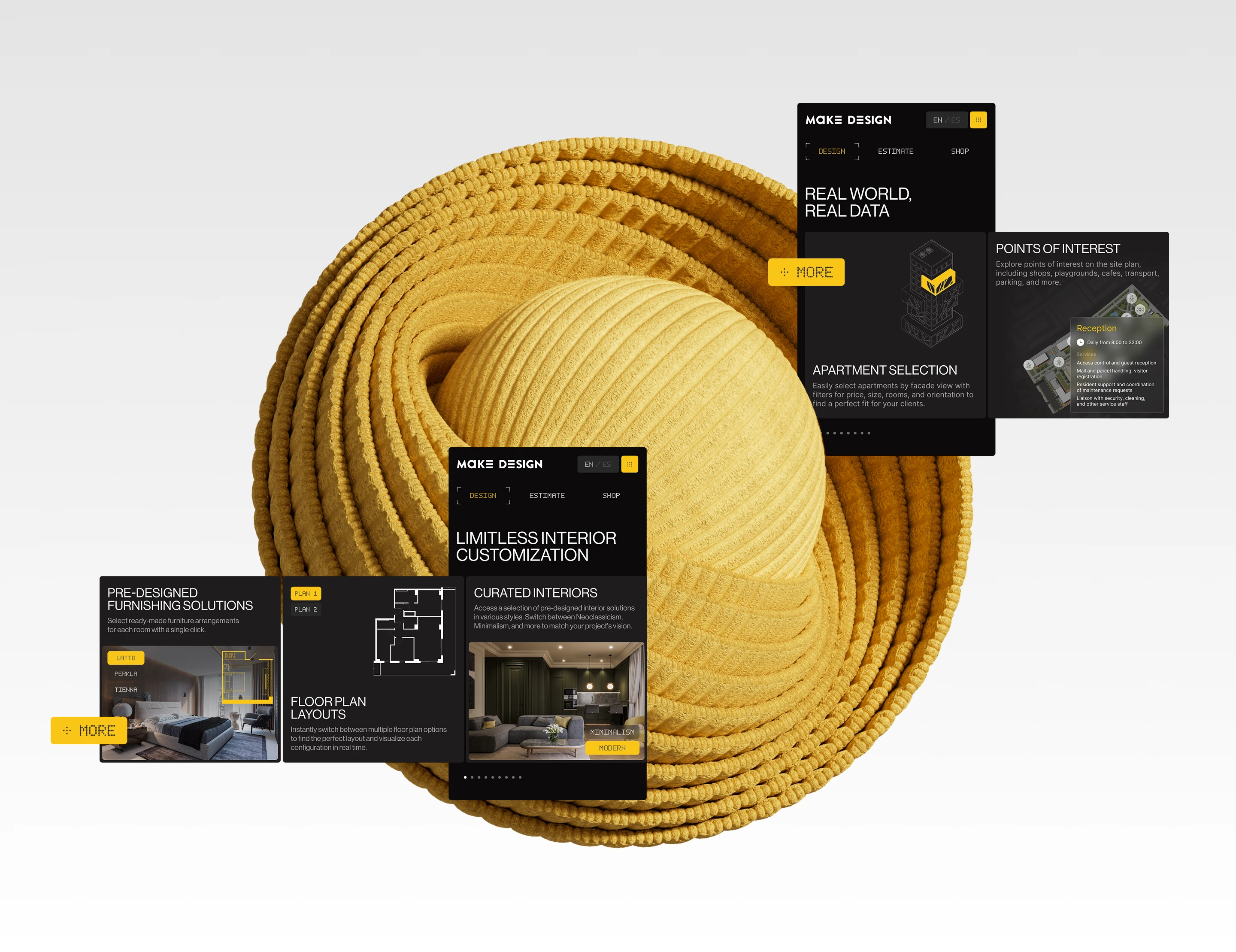 make design / ai для архитекторов / брендинг / веб — Изображение №8 — Интерфейсы, Брендинг на Dprofile