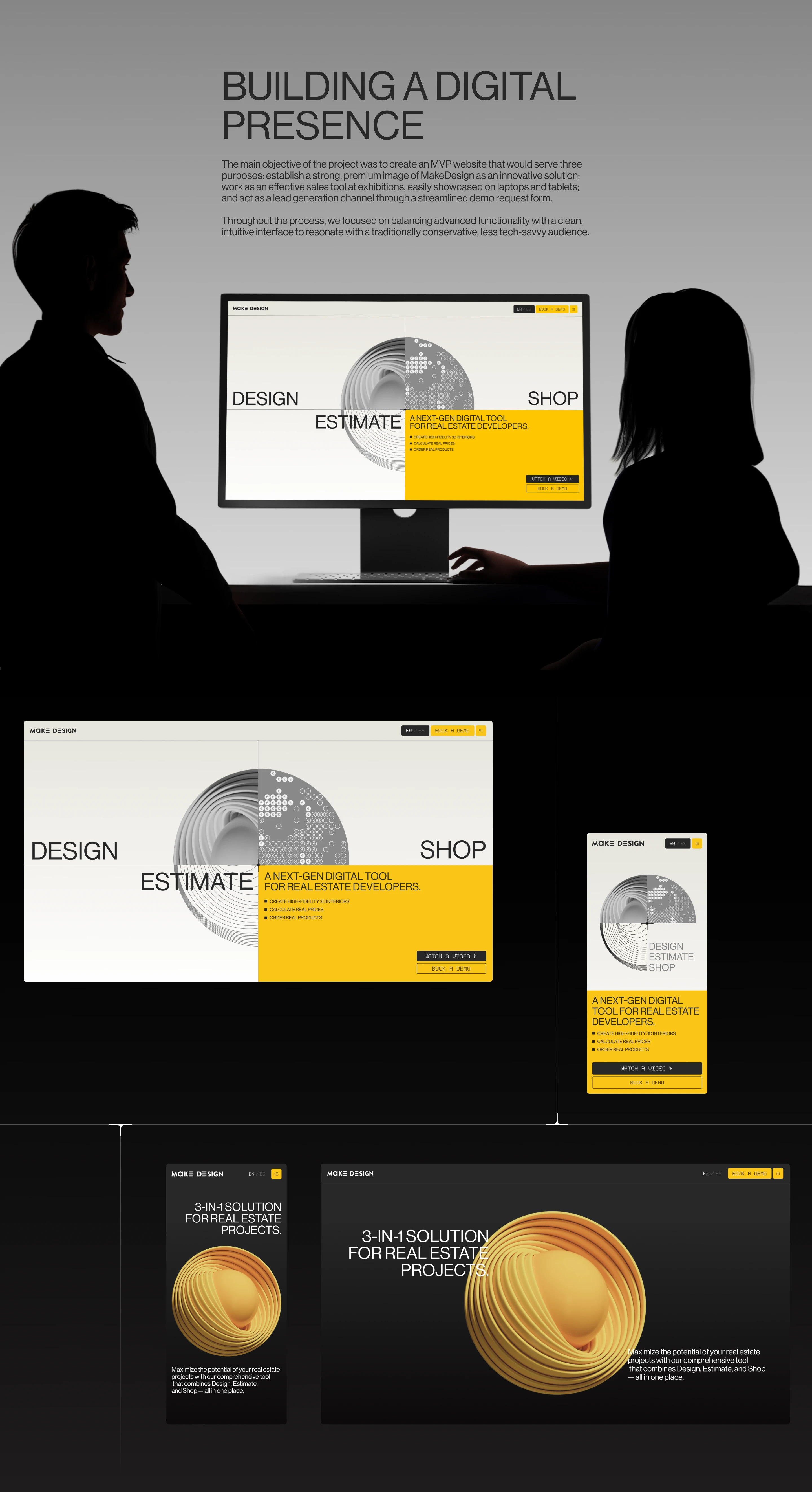 make design / ai для архитекторов / брендинг / веб — Изображение №7 — Интерфейсы, Брендинг на Dprofile