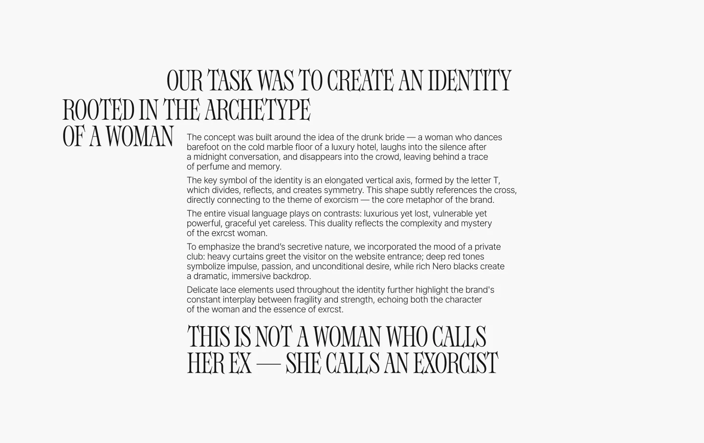 exrcst / бренд одежды / брендинг / веб — Изображение №6 — Интерфейсы, Брендинг на Dprofile