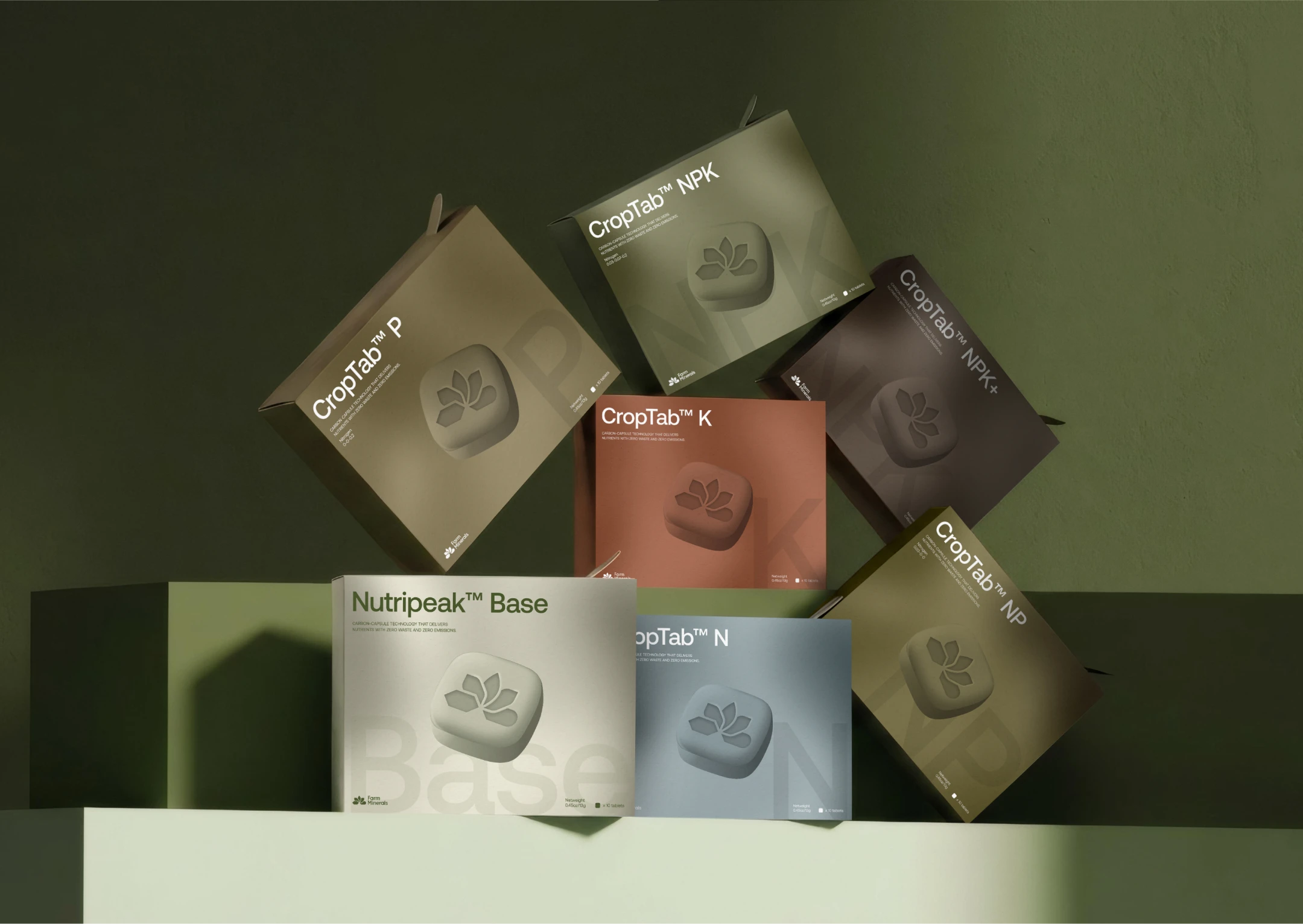 Farm Minerals / брендинг, сайт, упаковка — Изображение №9 — Брендинг, 3D на Dprofile