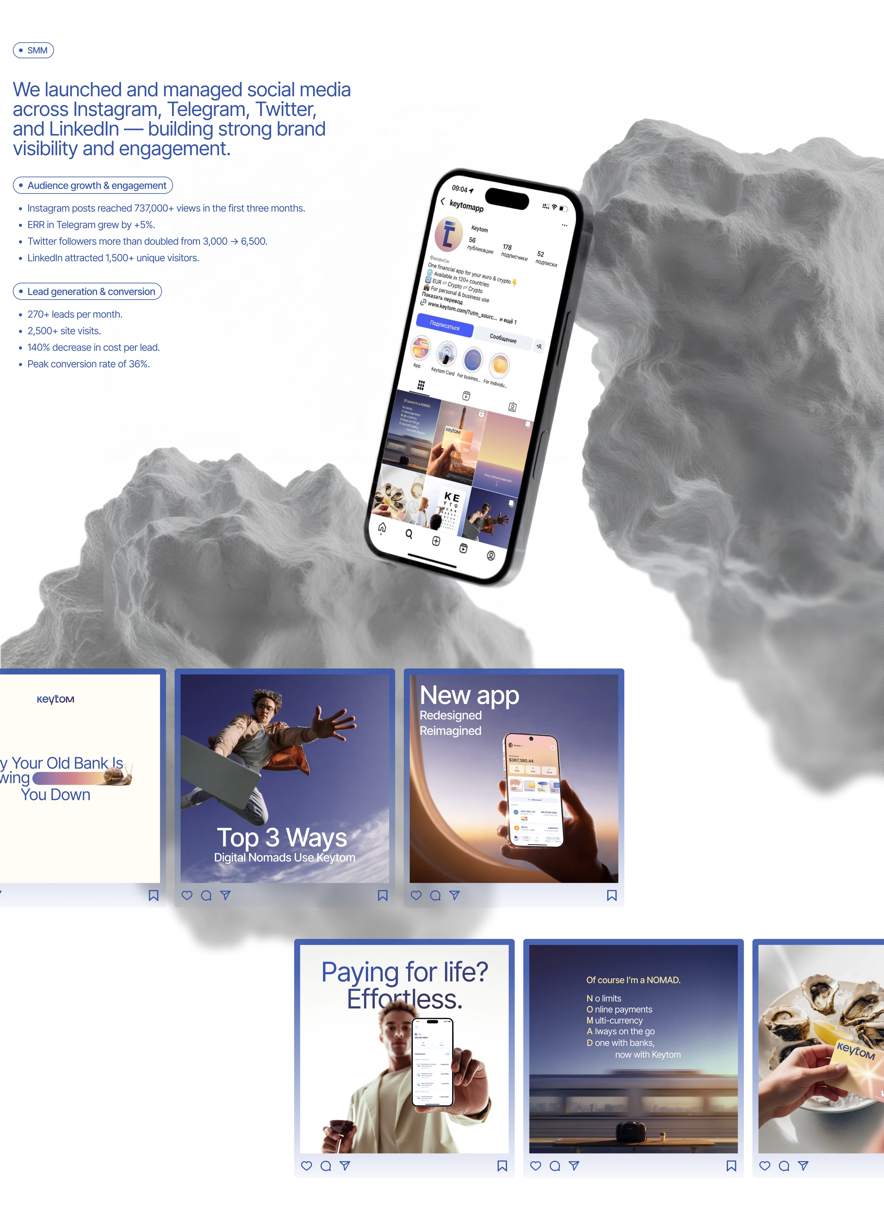 Keytom / брендинг / сайт / uxui — Изображение №13 — Интерфейсы на Dprofile