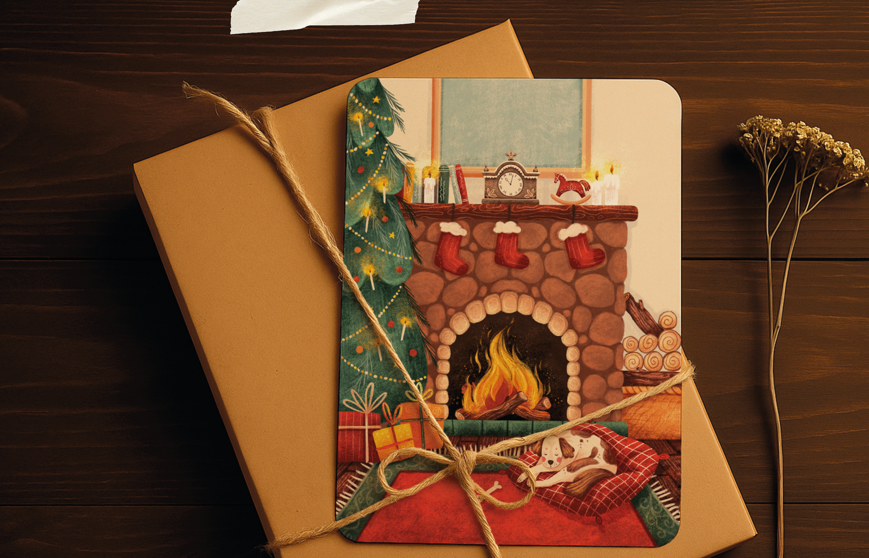 новогодние открытки | серия иллюстраций — Изображение №11 — Брендинг, Иллюстрация на Dprofile