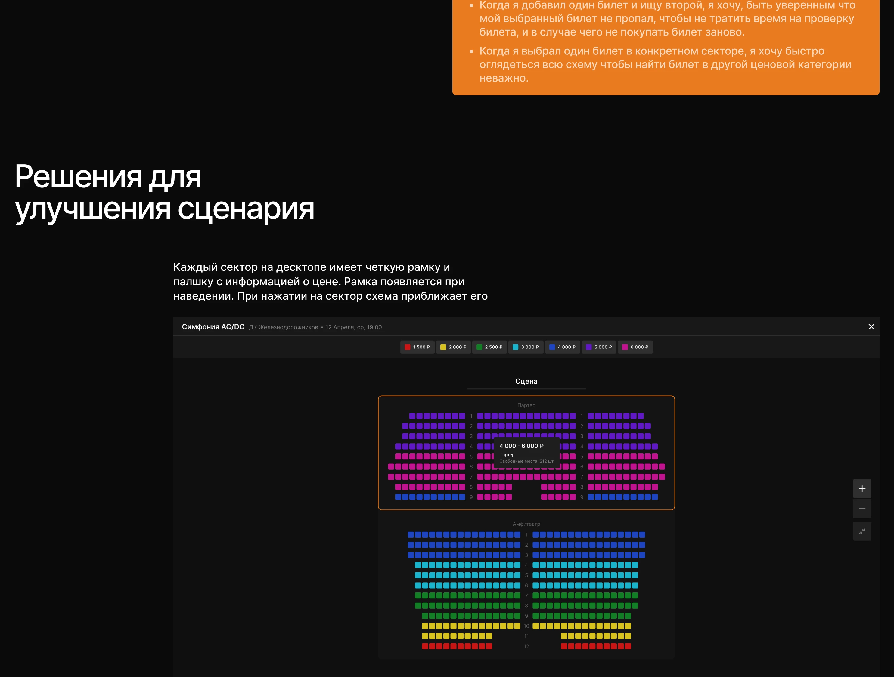 Сервис по выбору и покупки билетов — Изображение №12 — Интерфейсы на Dprofile