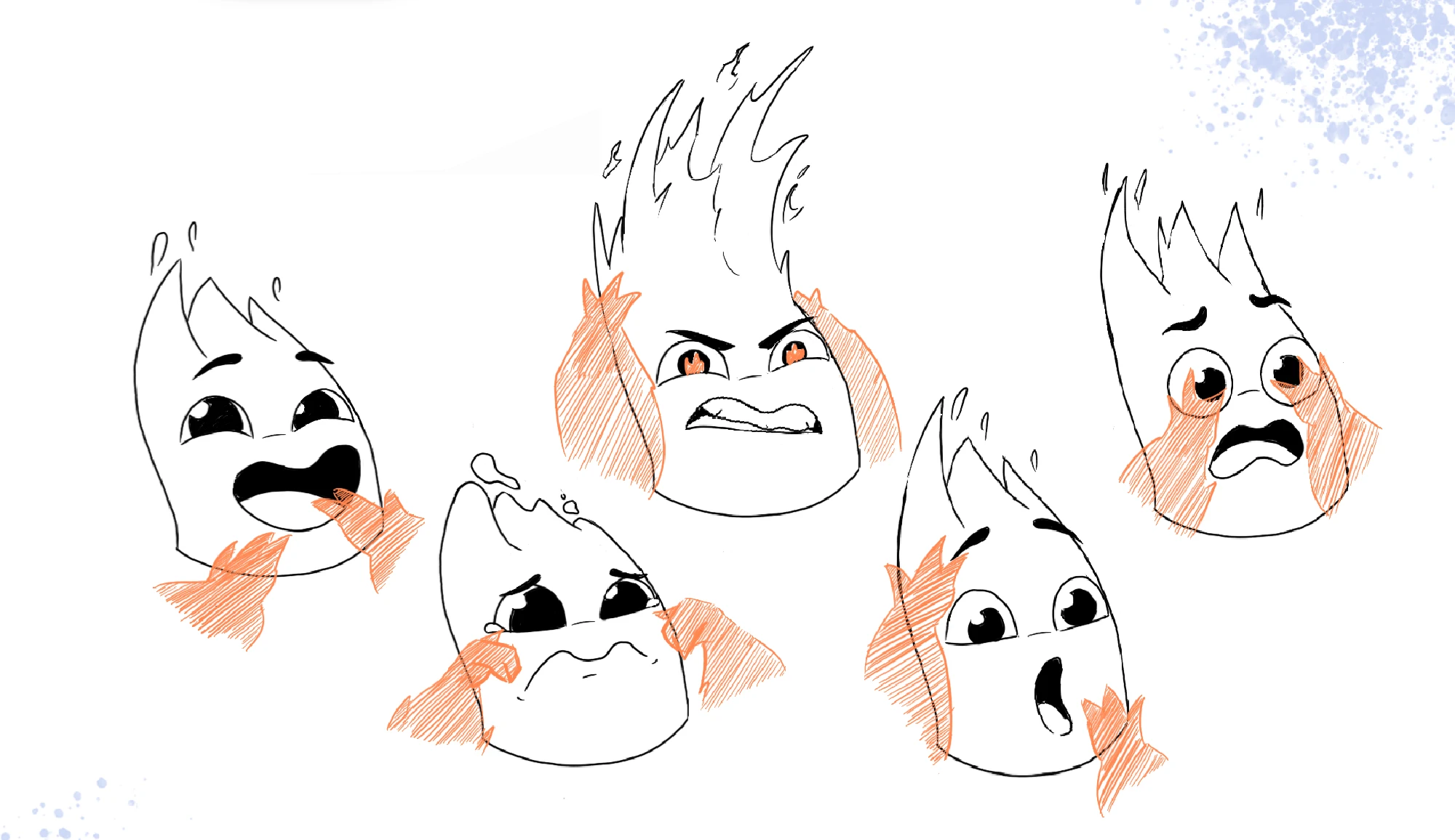 В ритме Огня | Бренд персонаж Огонёк — Изображение №5 — Брендинг, Иллюстрация на Dprofile