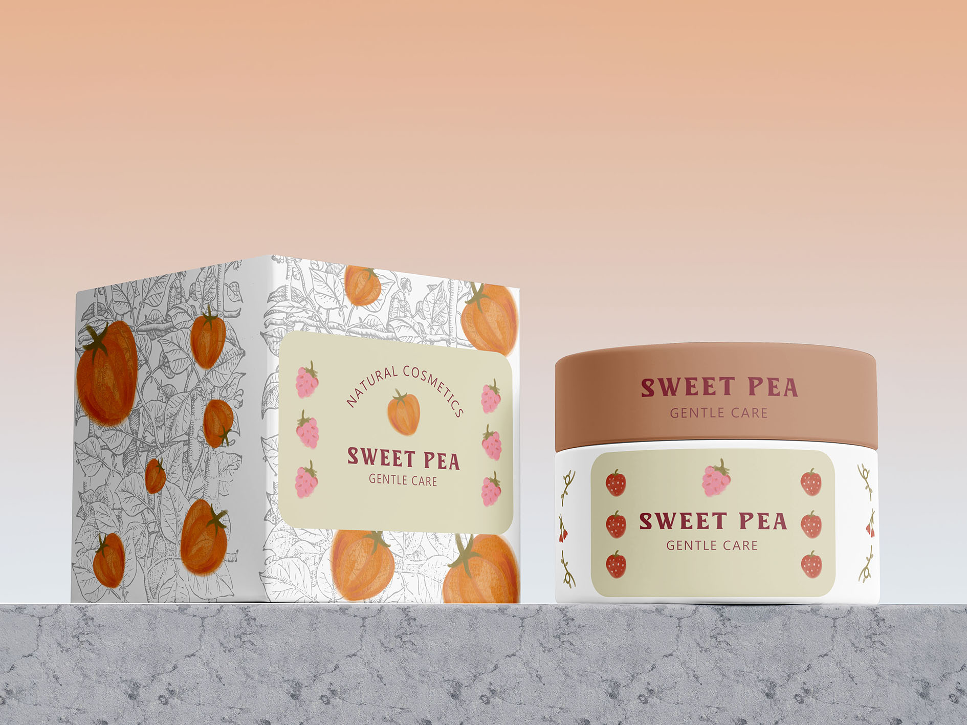 Sweet Pea Фирменный стиль — Изображение №8 — Брендинг на Dprofile