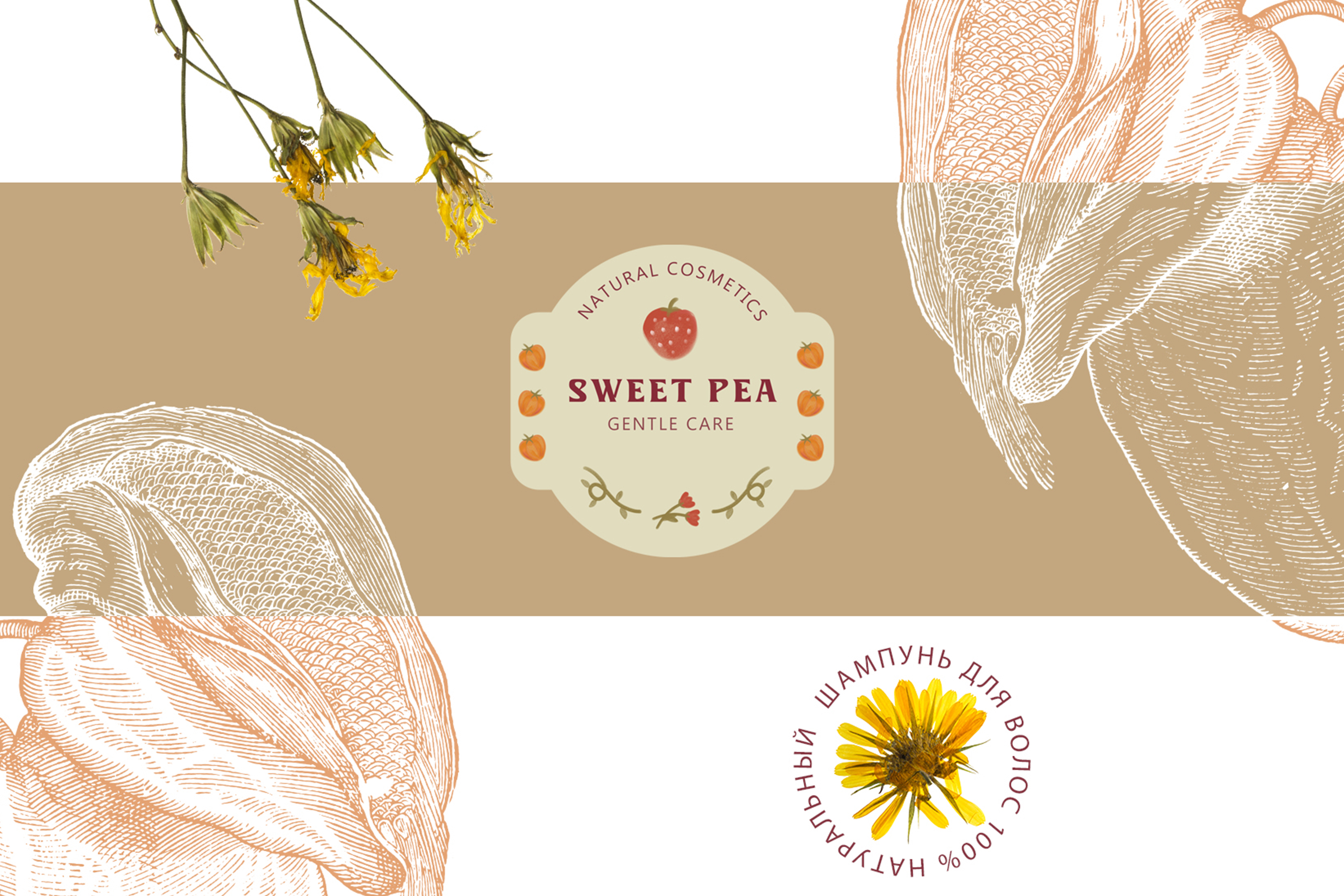 Sweet Pea Фирменный стиль — Изображение №7 — Брендинг на Dprofile