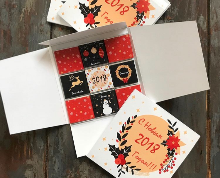 Упаковка для подарочного шокалада — Брендинг на Dprofile