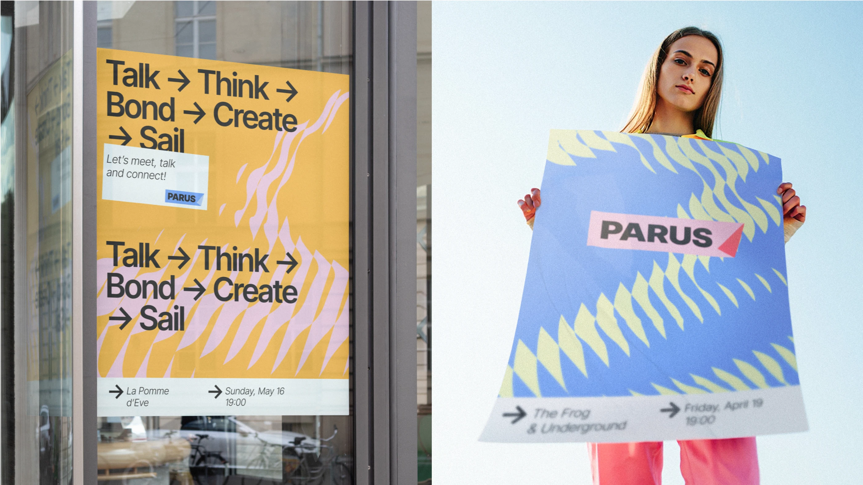 PARUS | identity for the Paris community — Изображение №14 — Брендинг, Графика на Dprofile