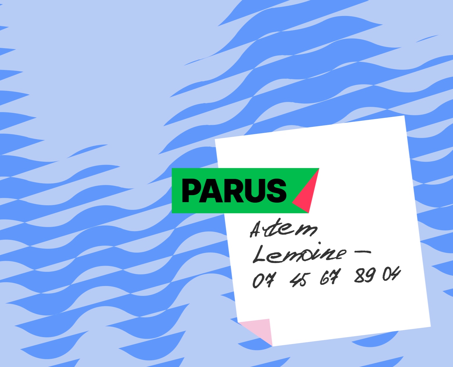 PARUS | identity for the Paris community на Dprofile
