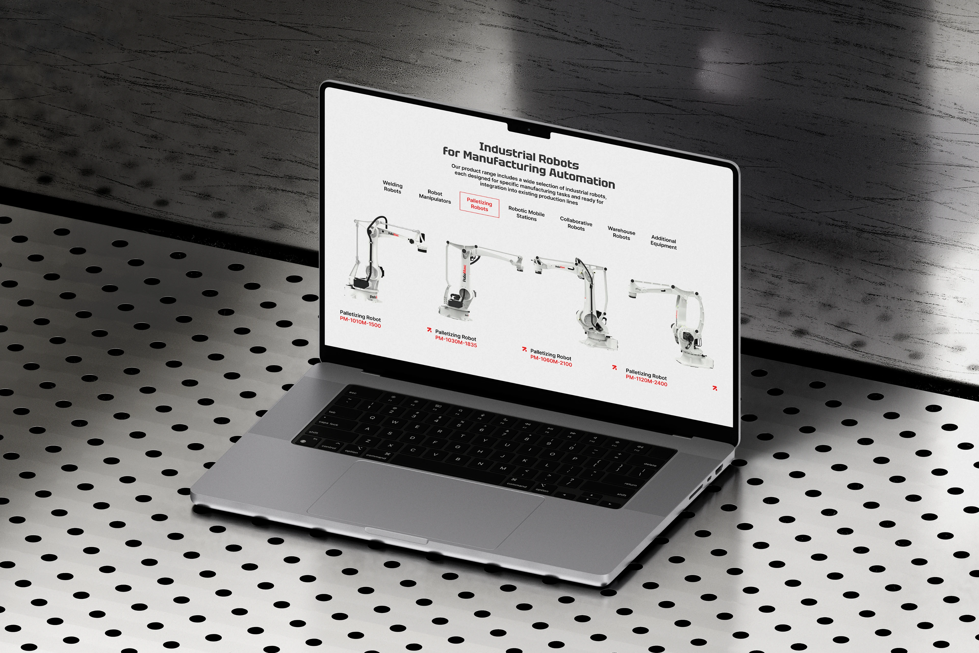 RoboMax — Industrial Robotics website design — Изображение №7 — Интерфейсы на Dprofile