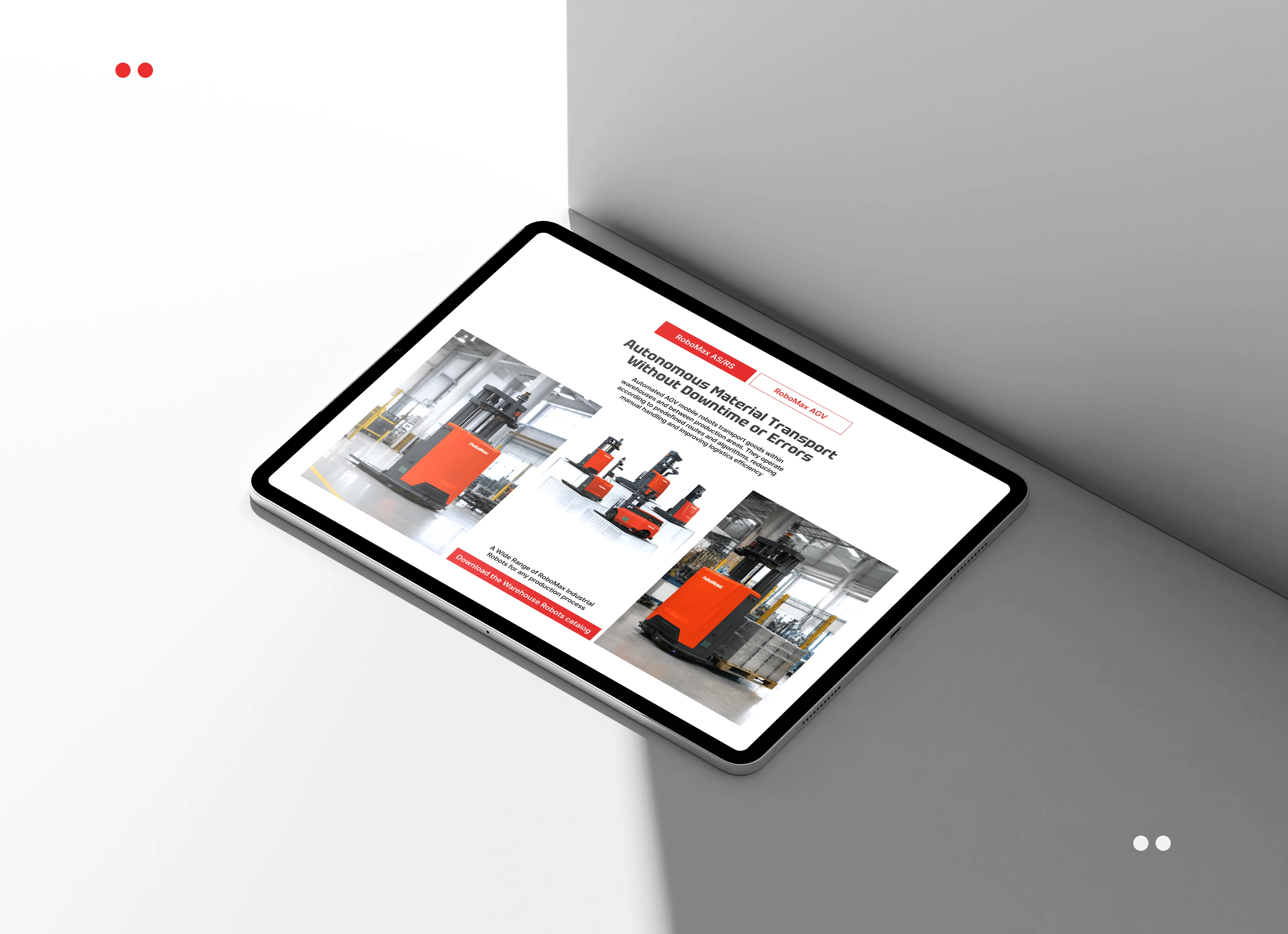 RoboMax — Industrial Robotics website design — Изображение №13 — Интерфейсы на Dprofile