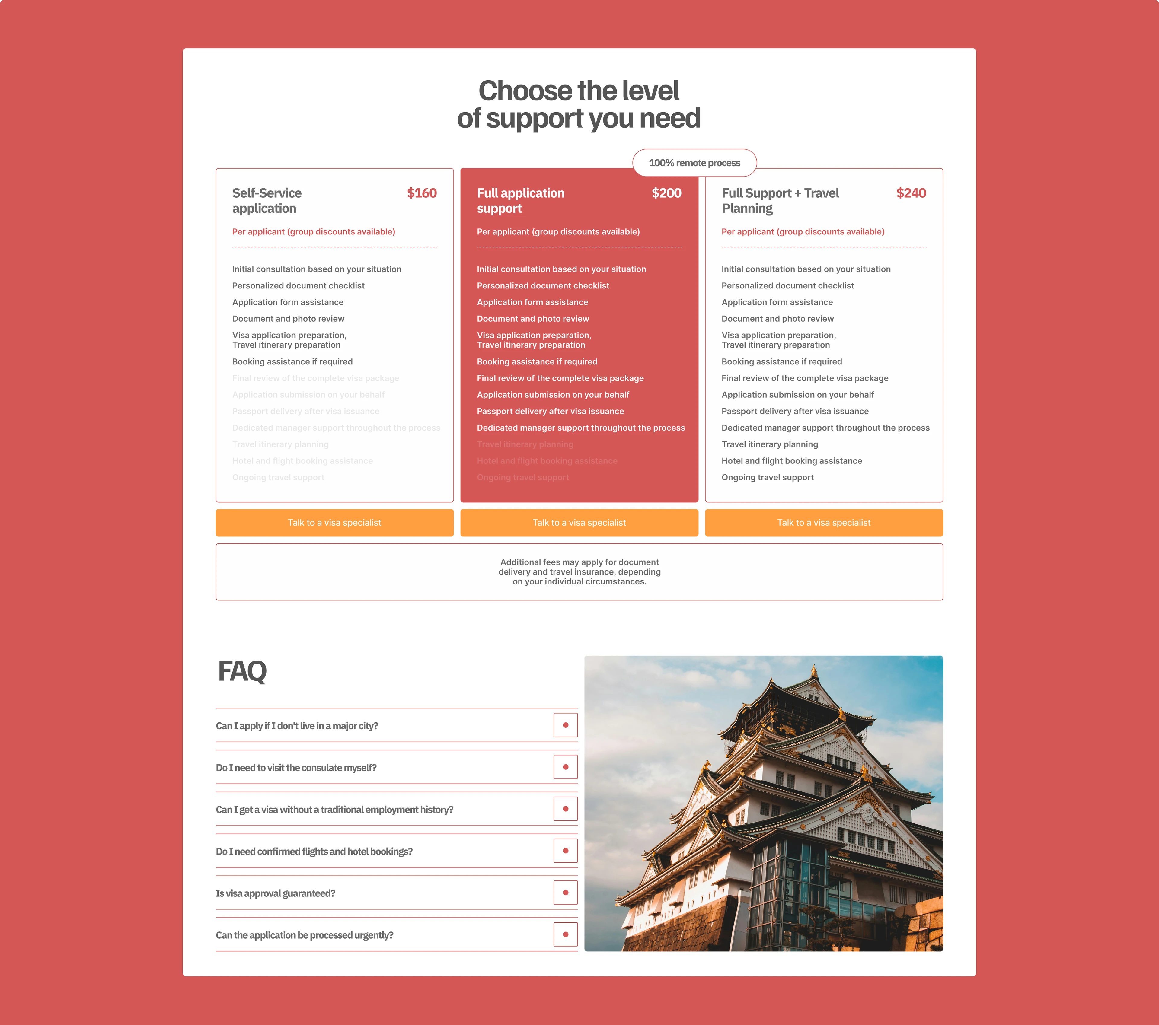 Japan travel website — UI/UX design & development — Изображение №12 — Интерфейсы на Dprofile