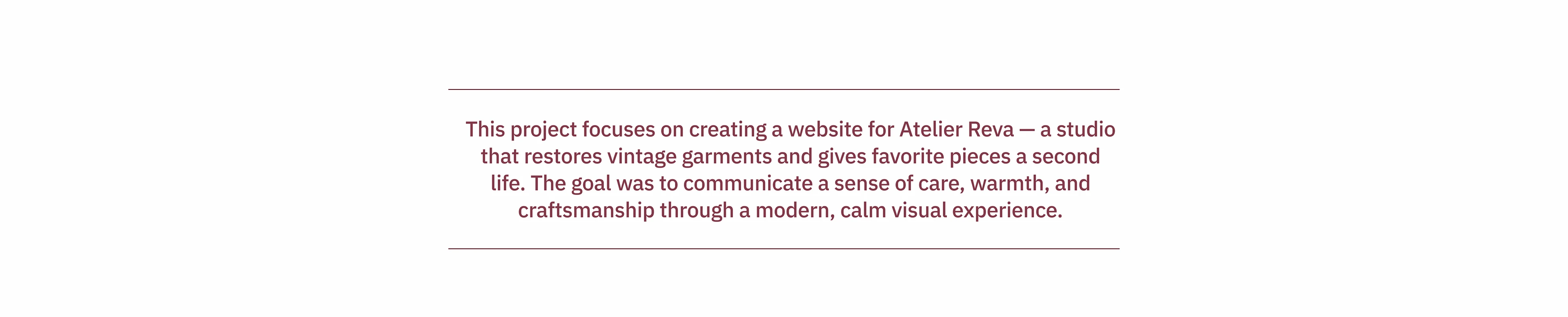 Atelier Reva — website design for a vintage studio — Изображение №2 — Интерфейсы, Брендинг на Dprofile