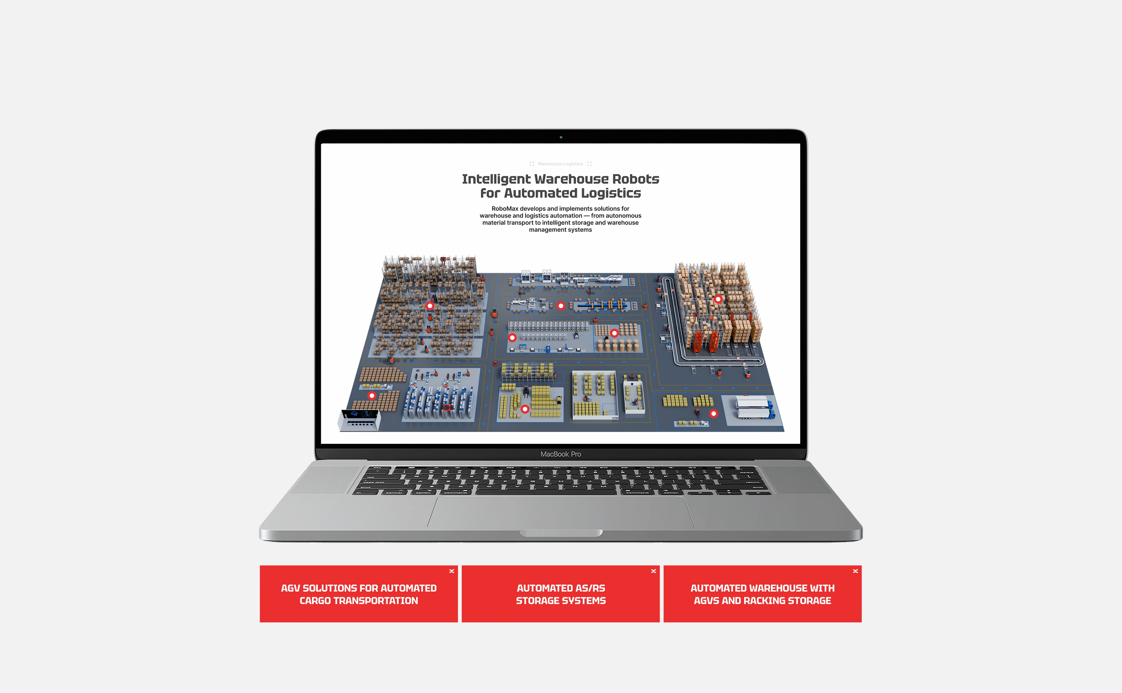 RoboMax — Industrial Robotics website design — Изображение №4 — Интерфейсы на Dprofile