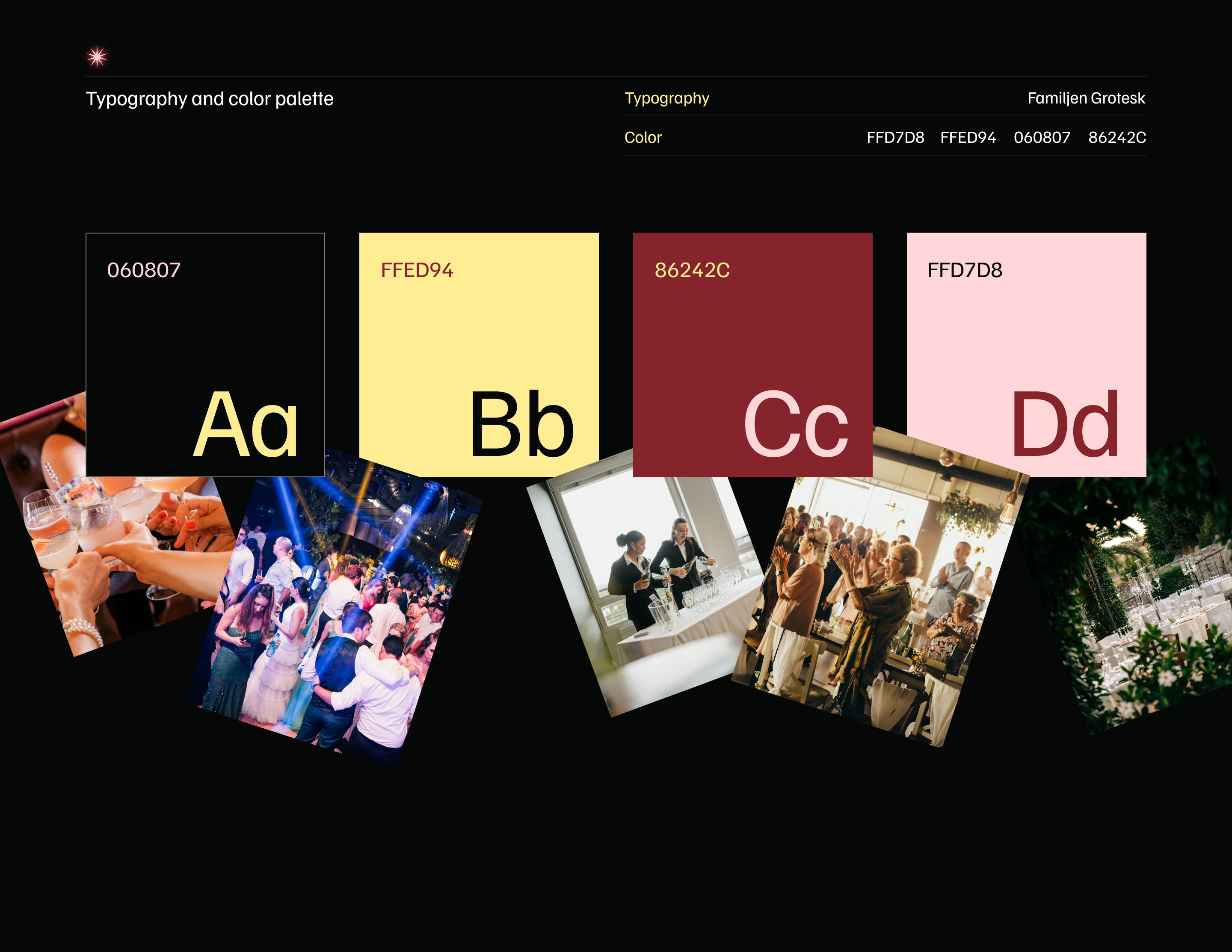 Bloom Studio — Event Planning Web Design — Изображение №7 — Интерфейсы на Dprofile