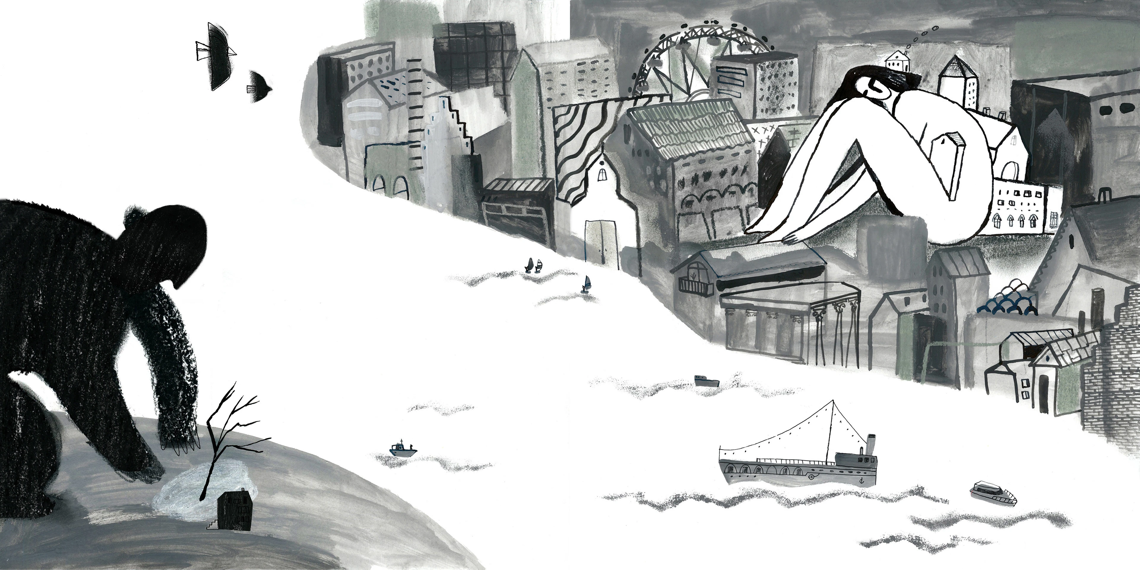 Silentbook "Migration" — Изображение №16 — Иллюстрация, Графика на Dprofile