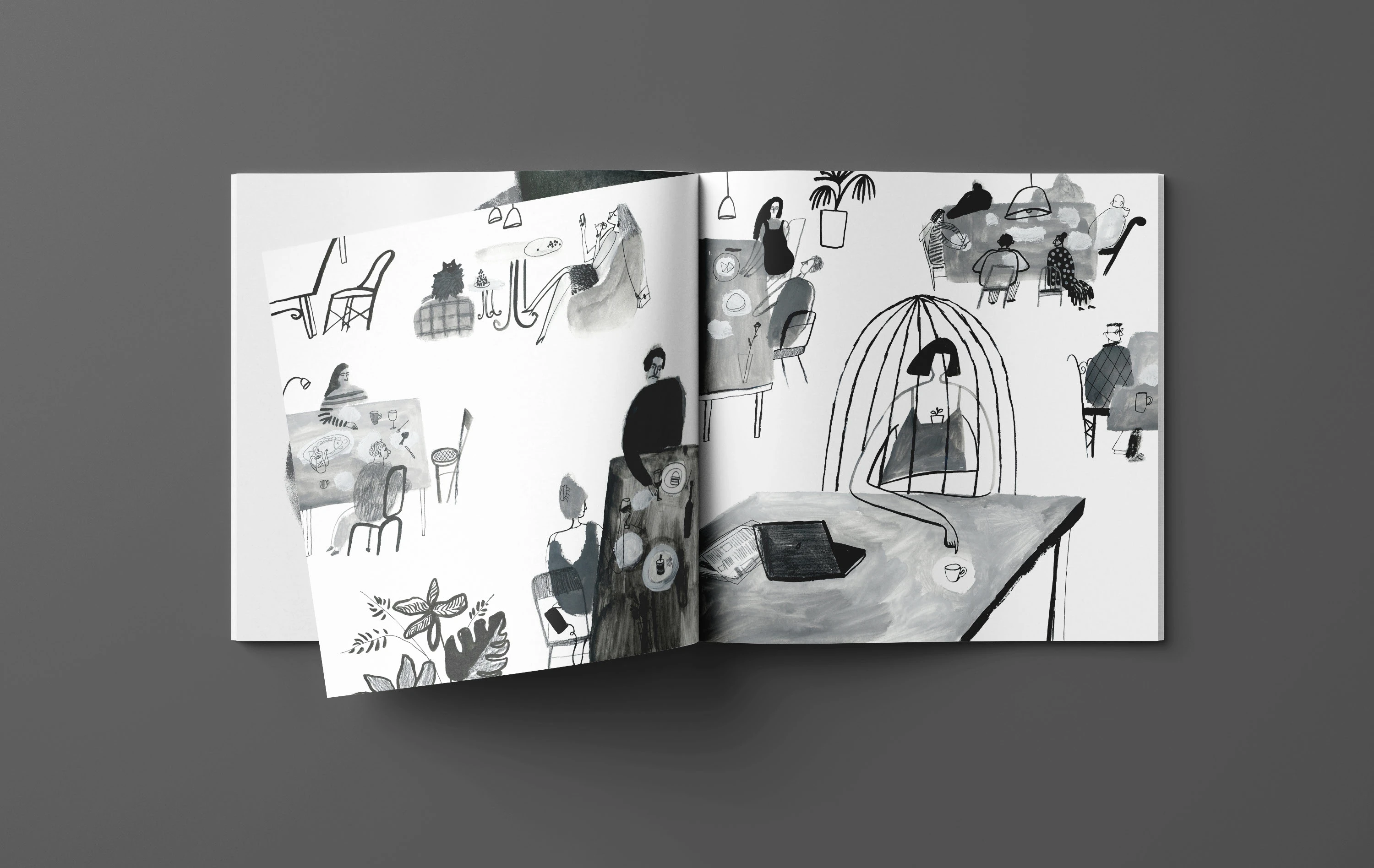 Silentbook "Migration" — Изображение №15 — Иллюстрация, Графика на Dprofile