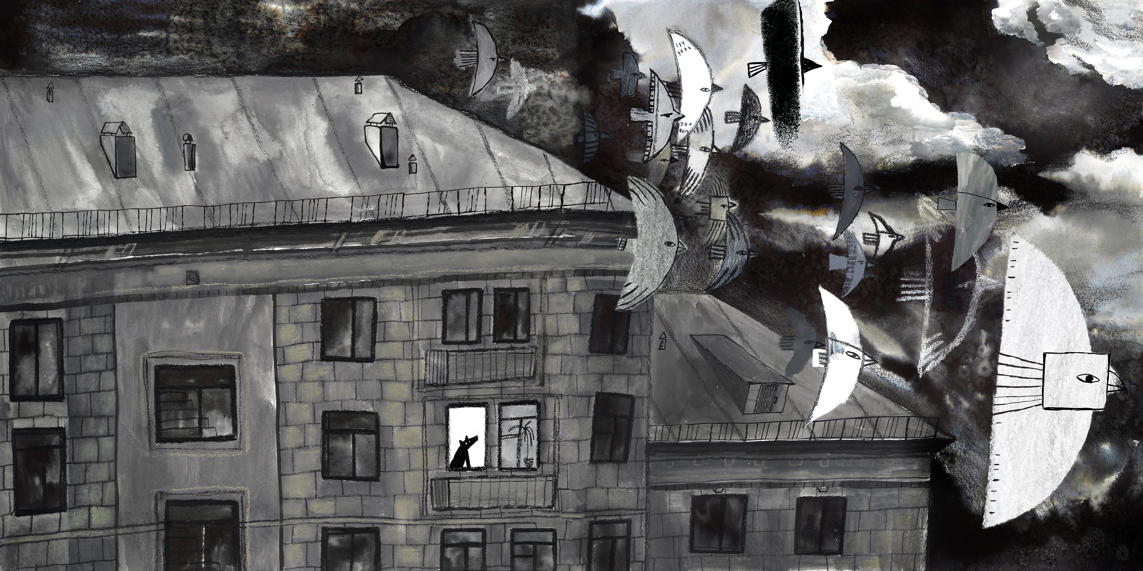 Silentbook "Migration" — Изображение №7 — Иллюстрация, Графика на Dprofile