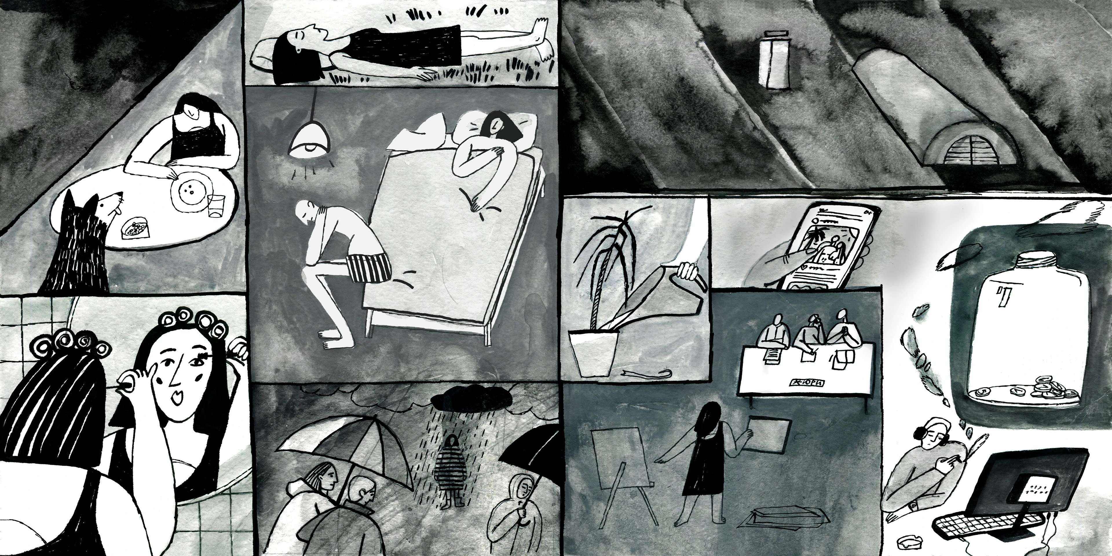 Silentbook "Migration" — Изображение №5 — Иллюстрация, Графика на Dprofile