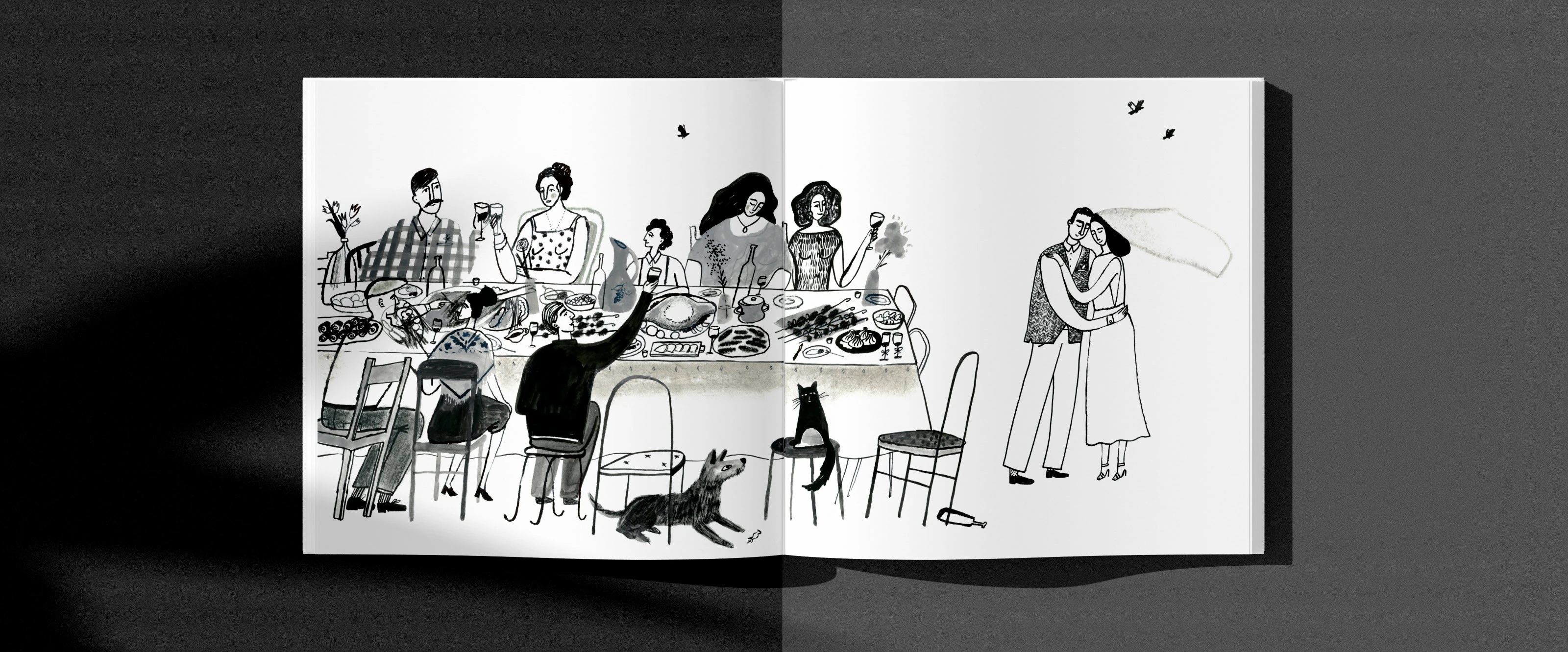 Silentbook "Migration" — Изображение №20 — Иллюстрация, Графика на Dprofile