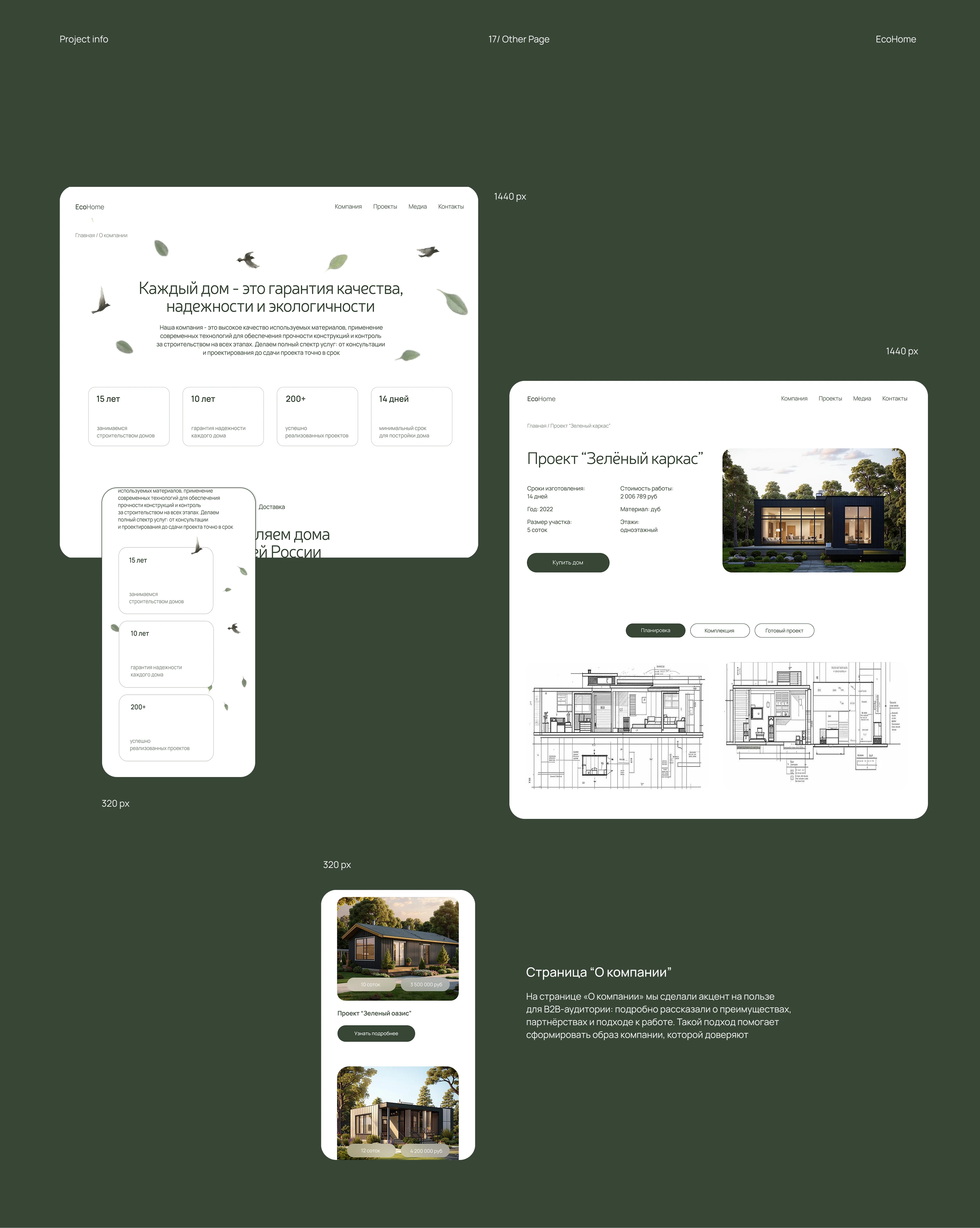 EcoHome | Website — Изображение №14 — Интерфейсы на Dprofile