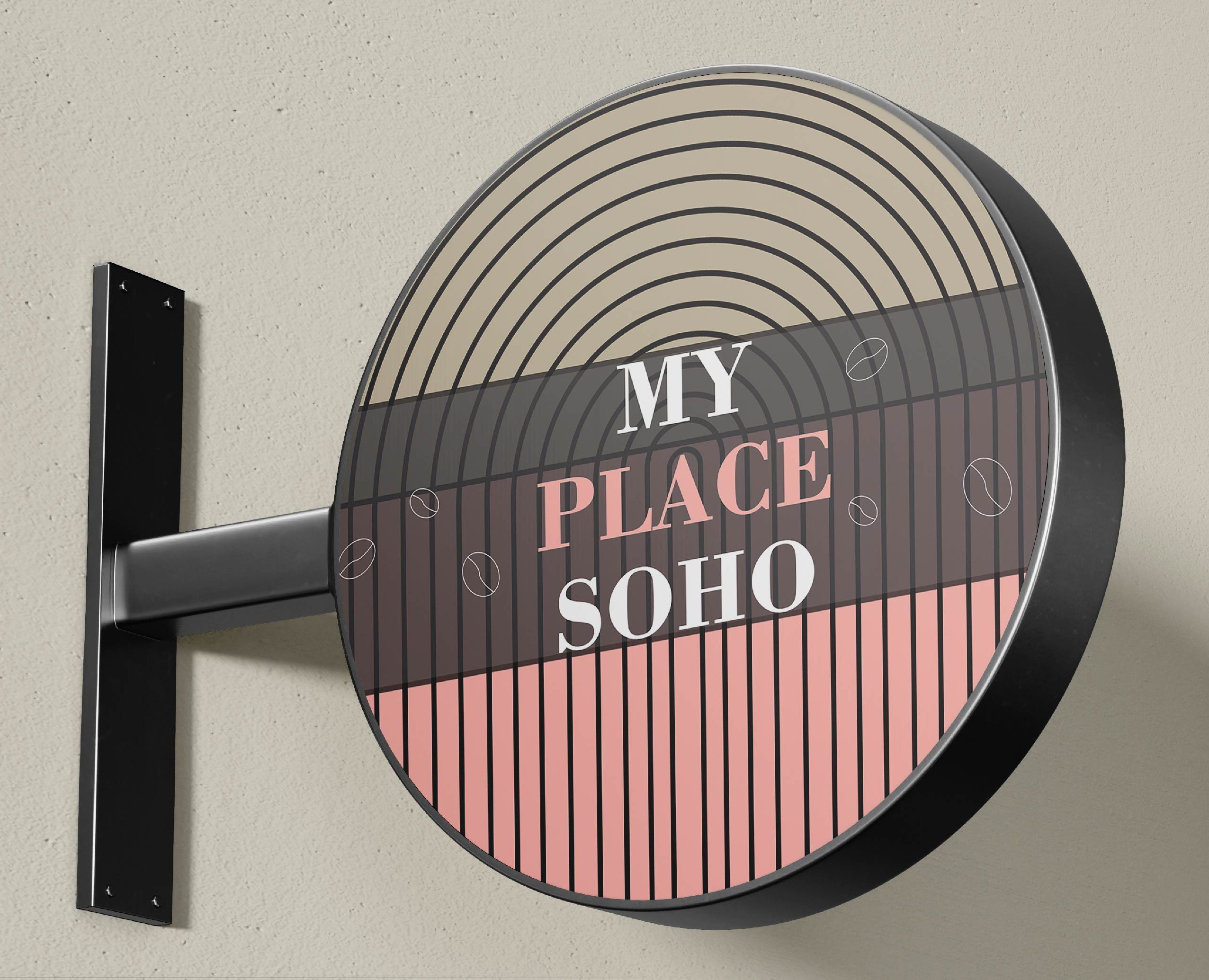 Фирменный стиль кофейни MY PLACE SOHO на Dprofile