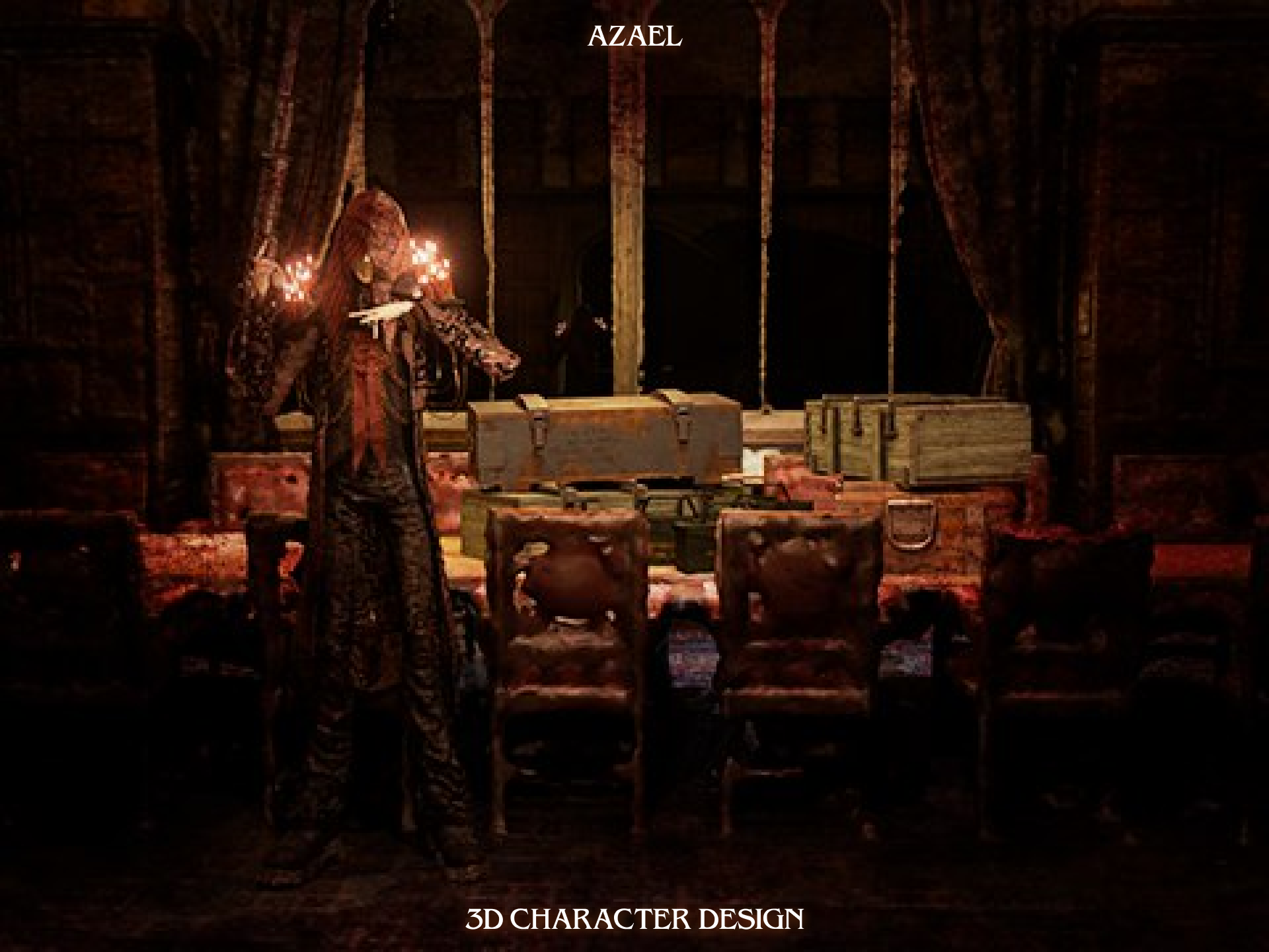 Azael | 3D Character Design — Изображение №1 — Иллюстрация на Dprofile