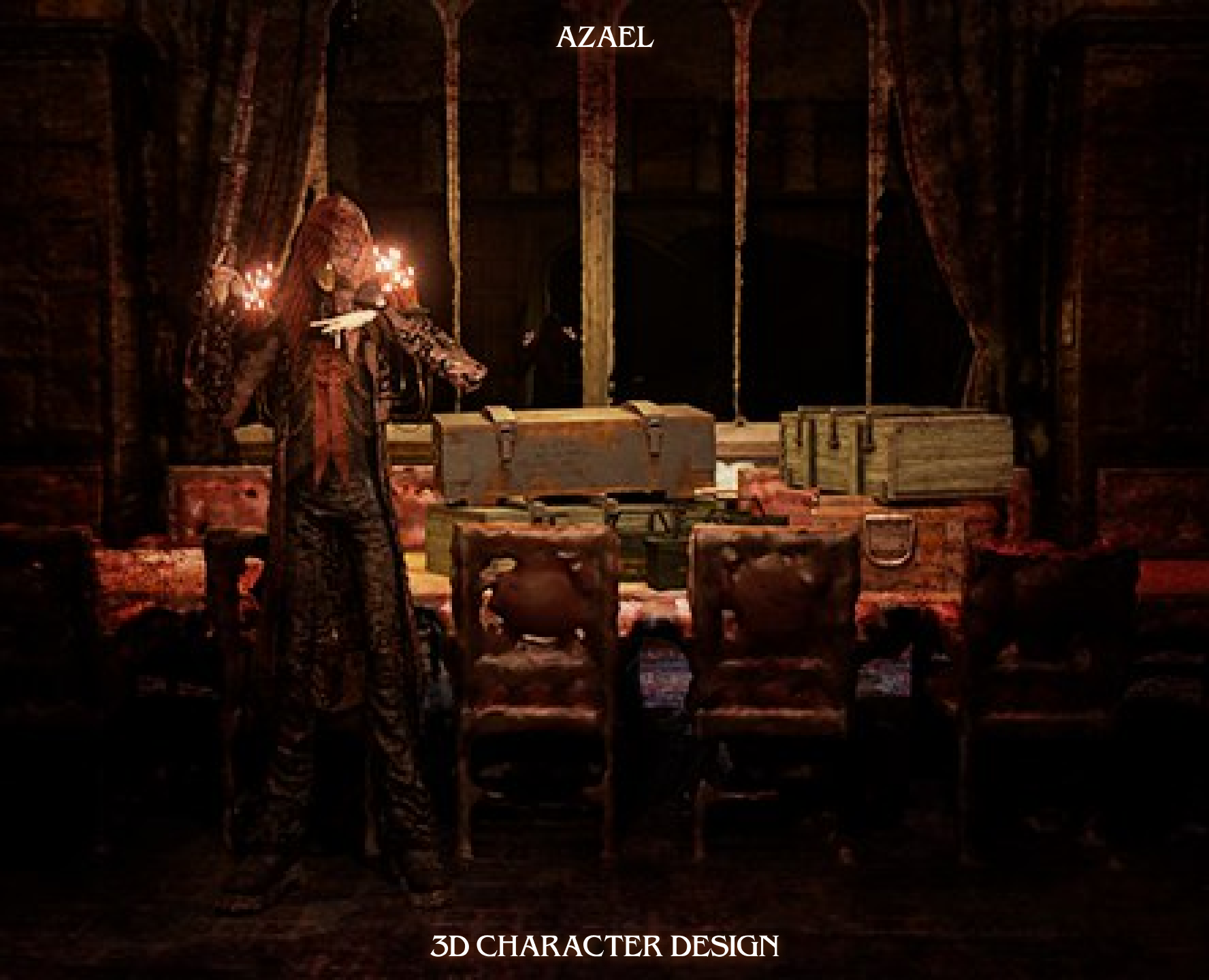 Azael | 3D Character Design на Dprofile