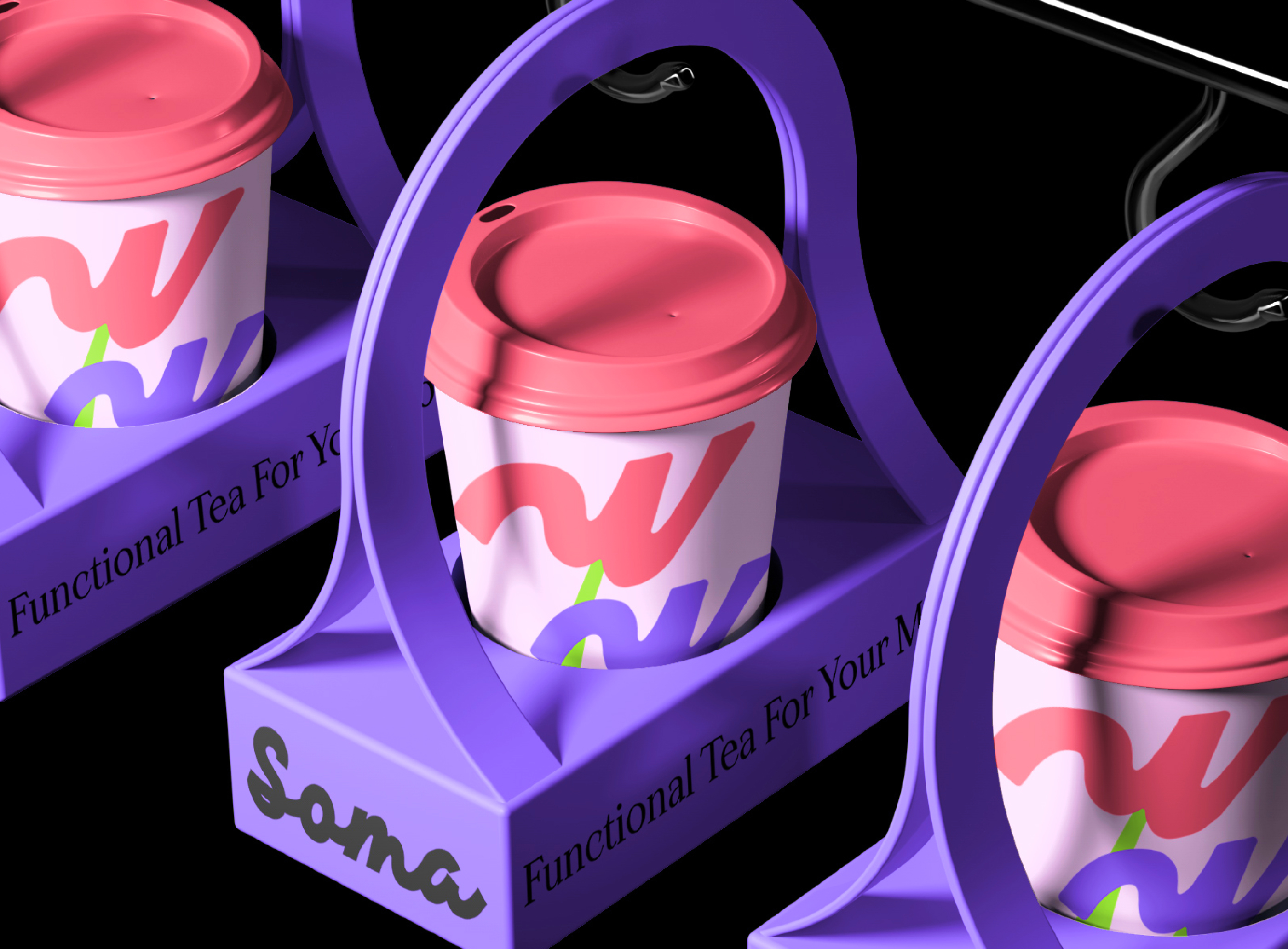 Айдентика для бренда функционального чая Soma — Изображение №1 — Брендинг на Dprofile