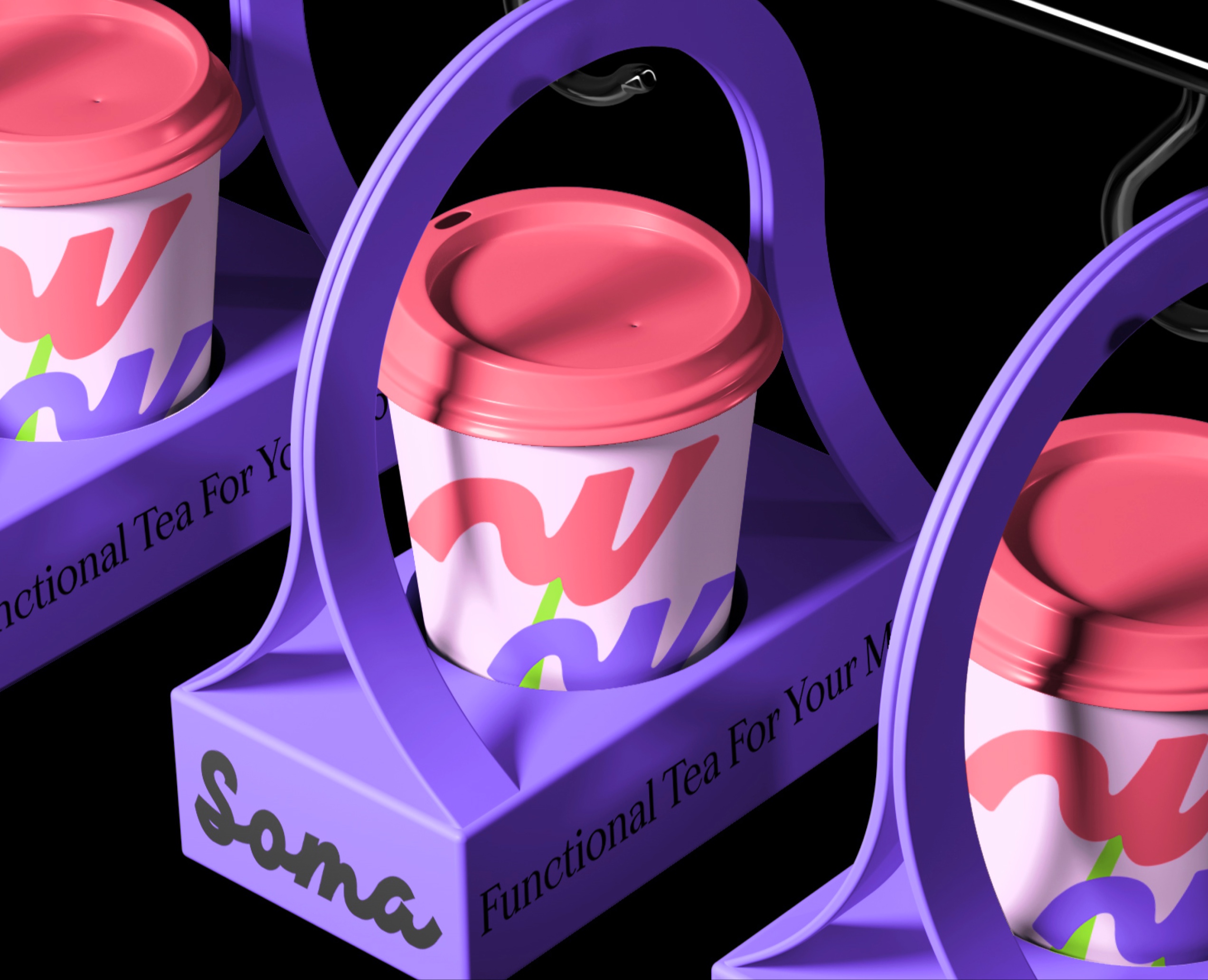 Айдентика для бренда функционального чая Soma — Брендинг на Dprofile