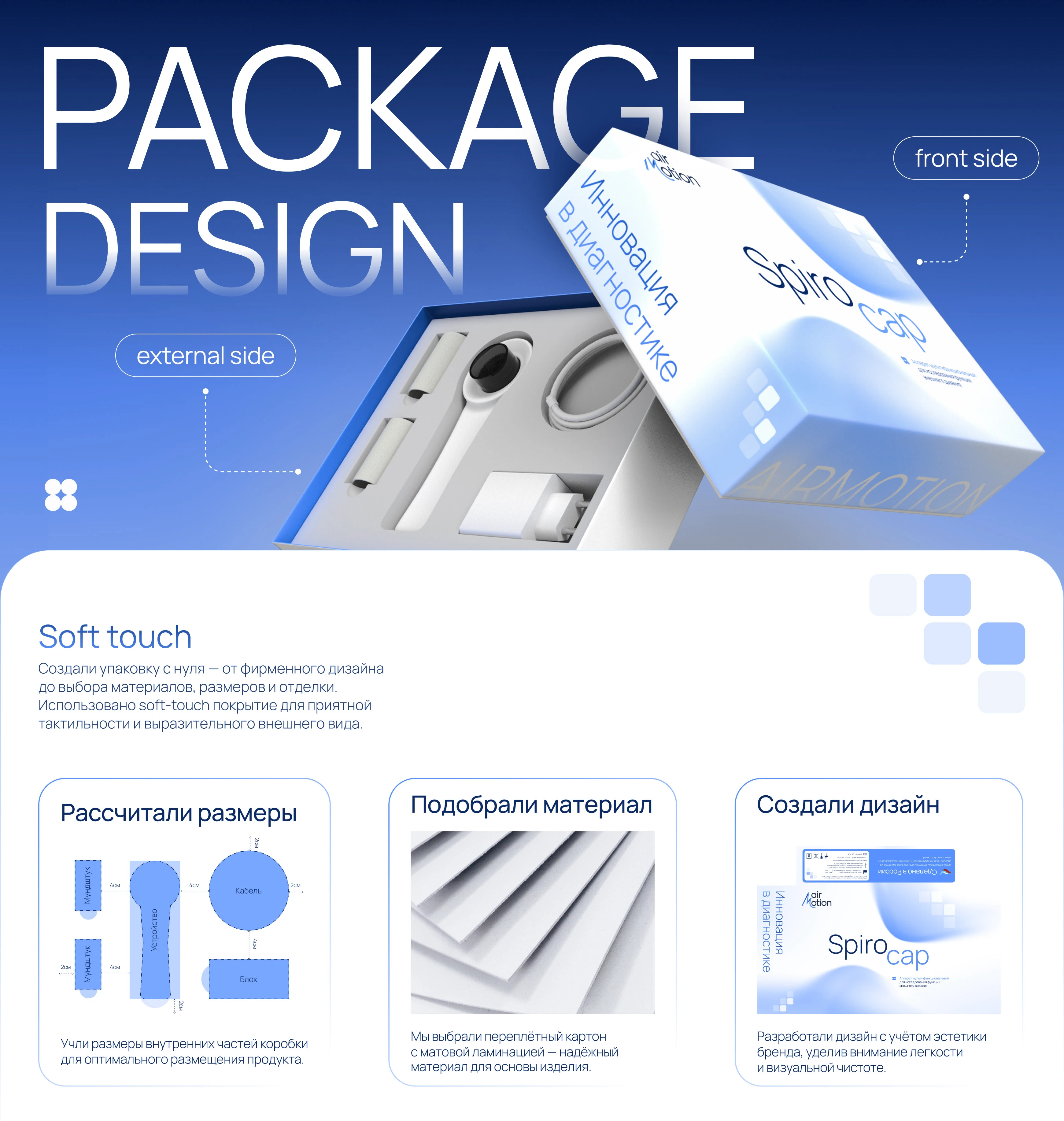 AIR MOTION | Айдентика и цифровая экосистема для медтеха — Изображение №17 — Интерфейсы, Иллюстрация на Dprofile