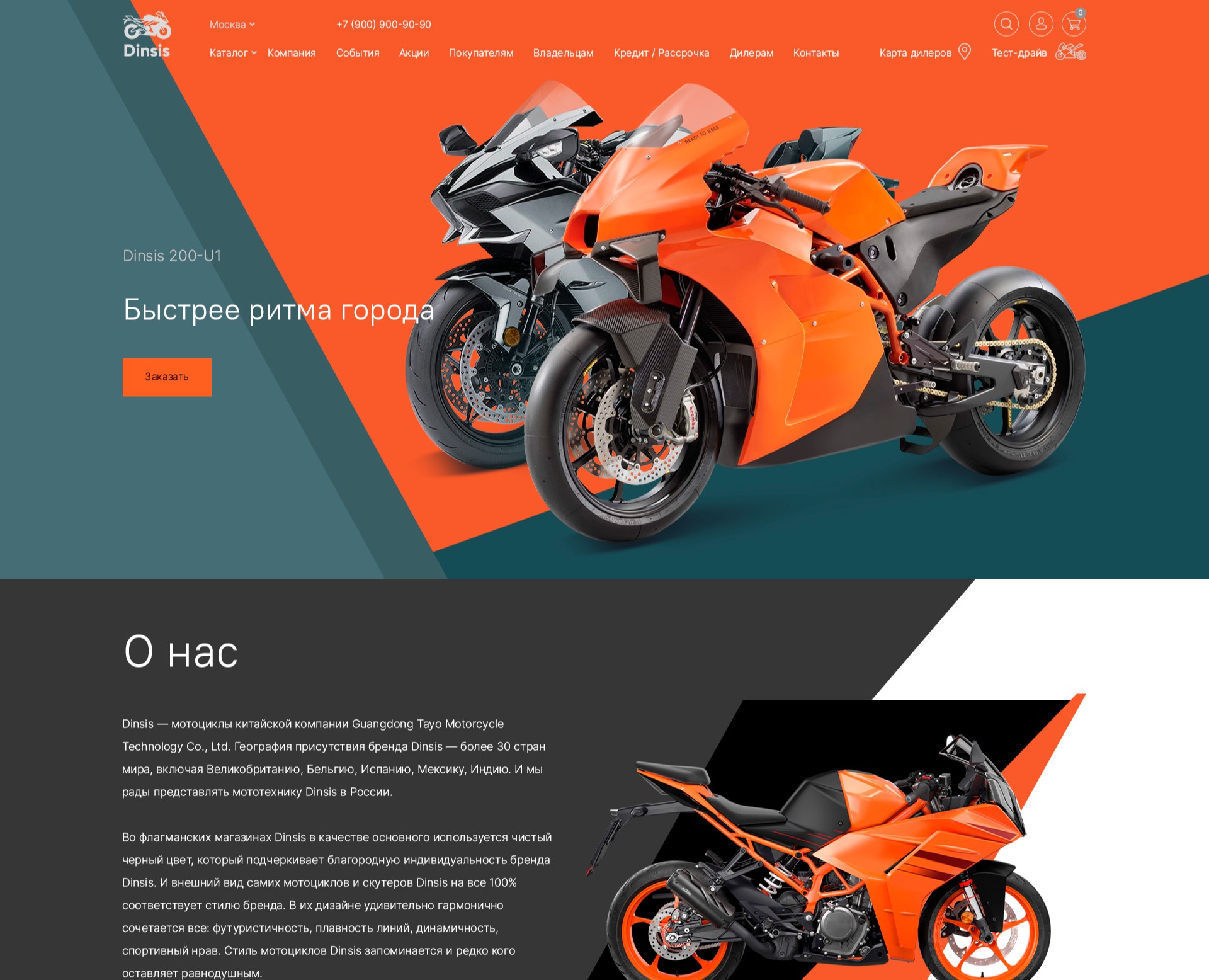 Dinsis — Интерфейсы на Dprofile