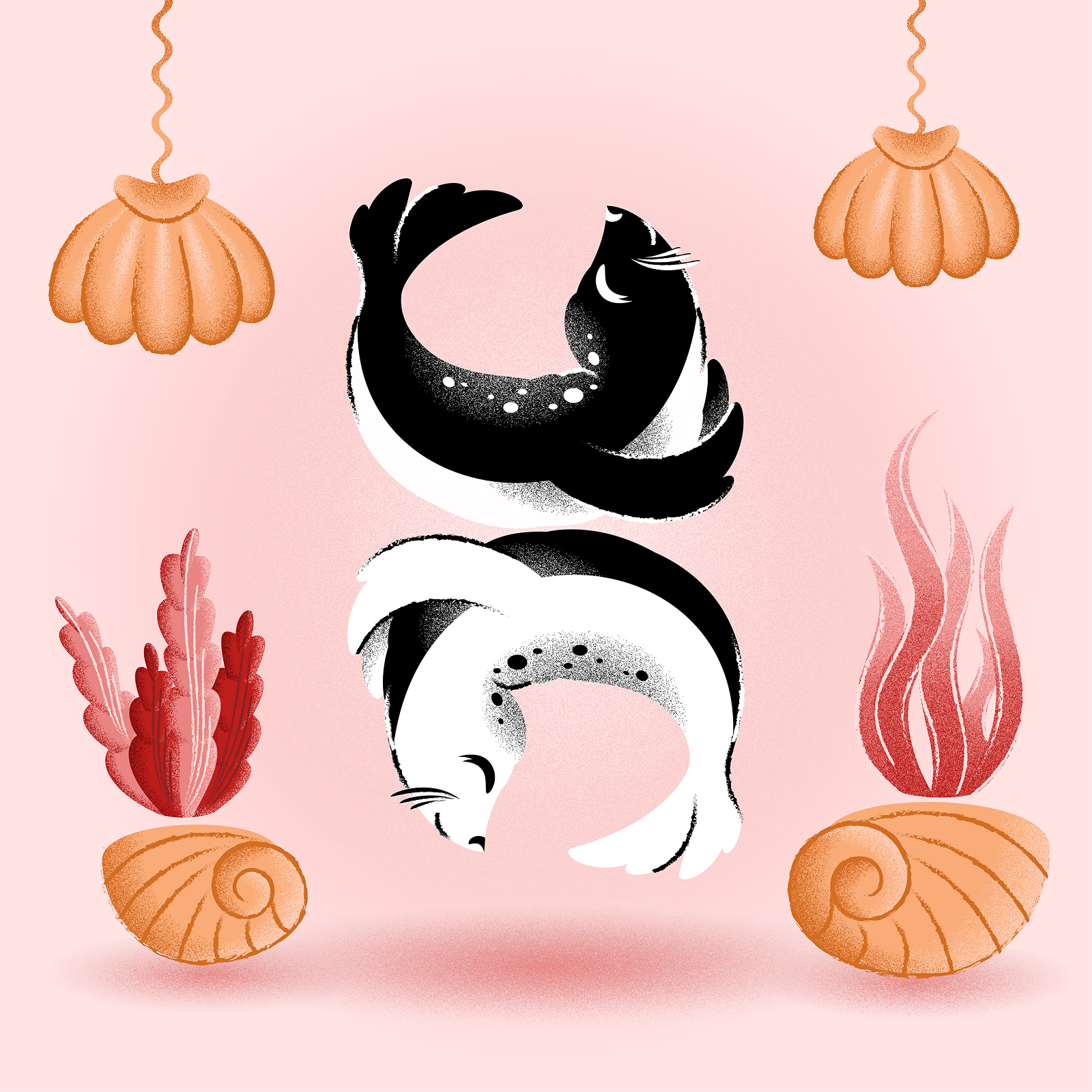 Коллекция иллюстраций на тему йоги — Изображение №5 — Иллюстрация на Dprofile