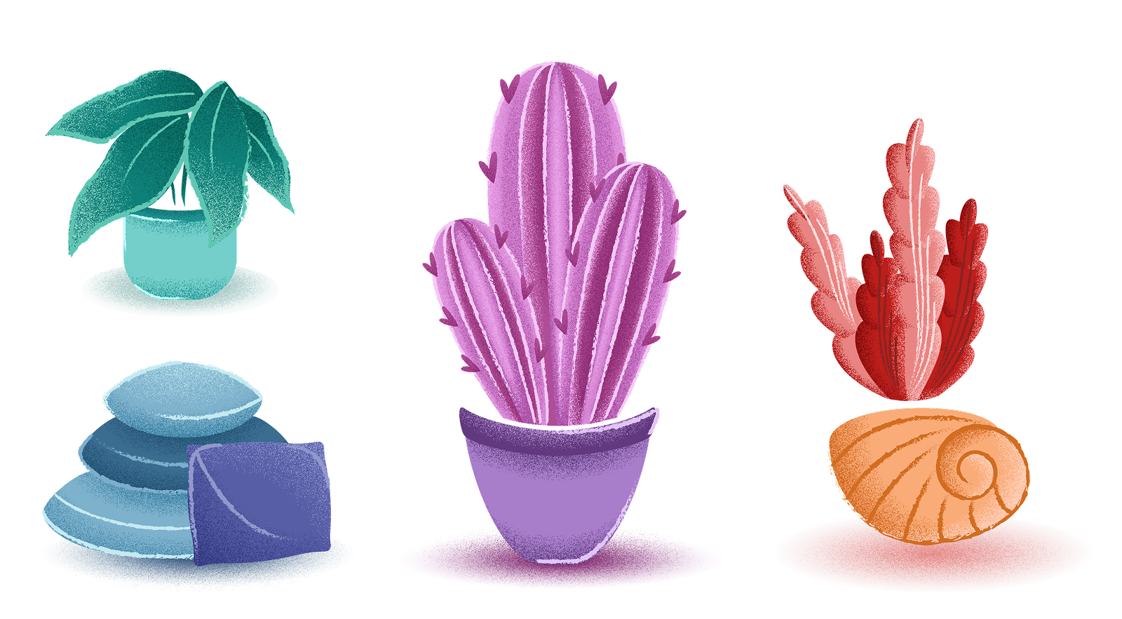 Коллекция иллюстраций на тему йоги — Изображение №6 — Иллюстрация на Dprofile