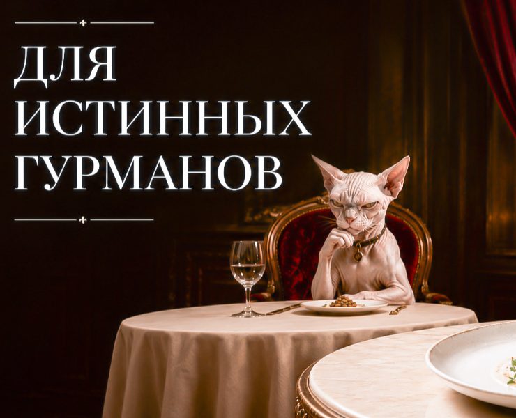 AI-реклама корма на Dprofile