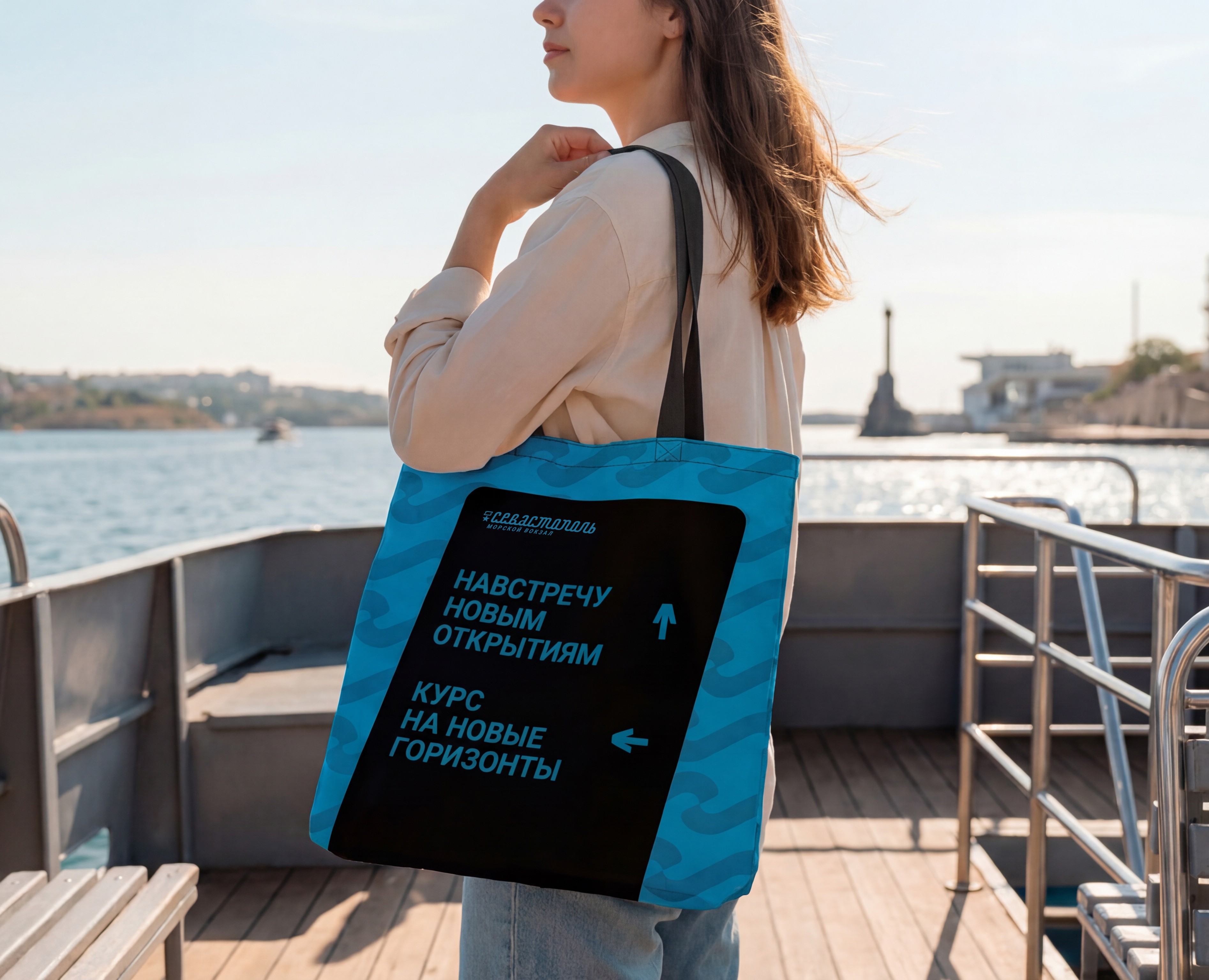 Айдентика и навигация для Севастопольского морского вокзала на Dprofile