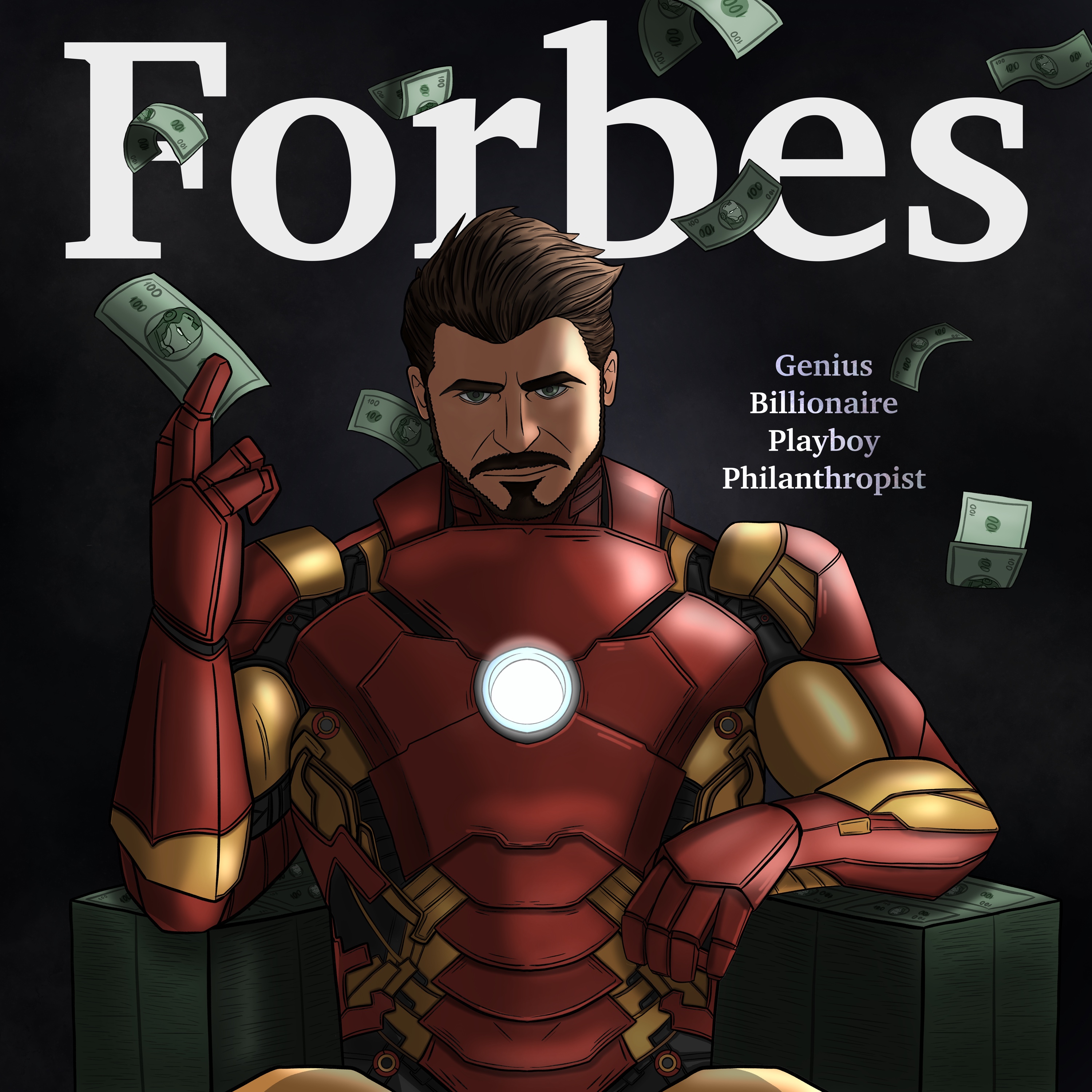 Постер iron Man fan-art — Изображение №1 — Иллюстрация, Графика на Dprofile