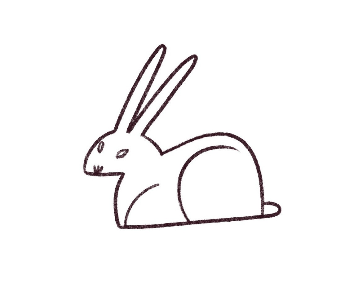 Кролик. Анимация — Иллюстрация, Анимация на Dprofile