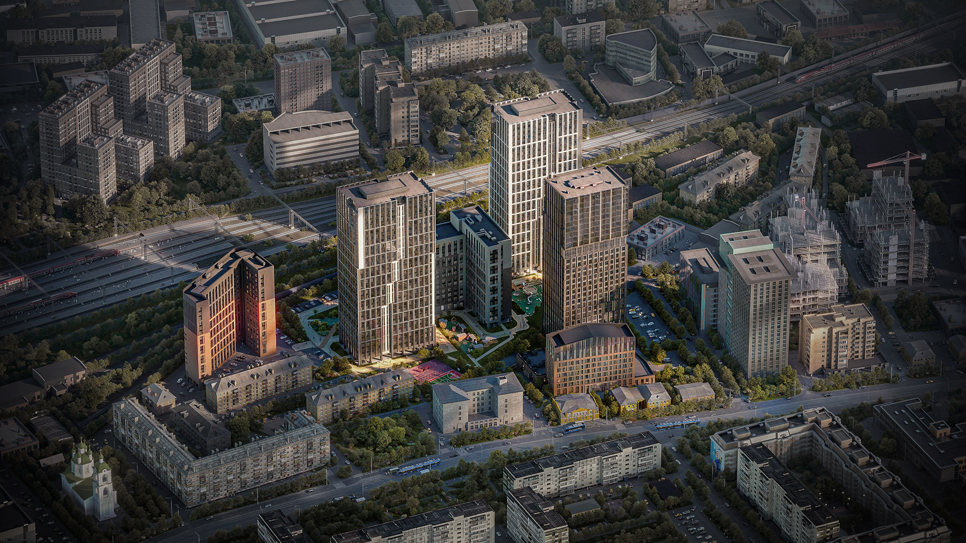 ЖК "Mypriority Павелецкая" — Изображение №1 — 3D на Dprofile