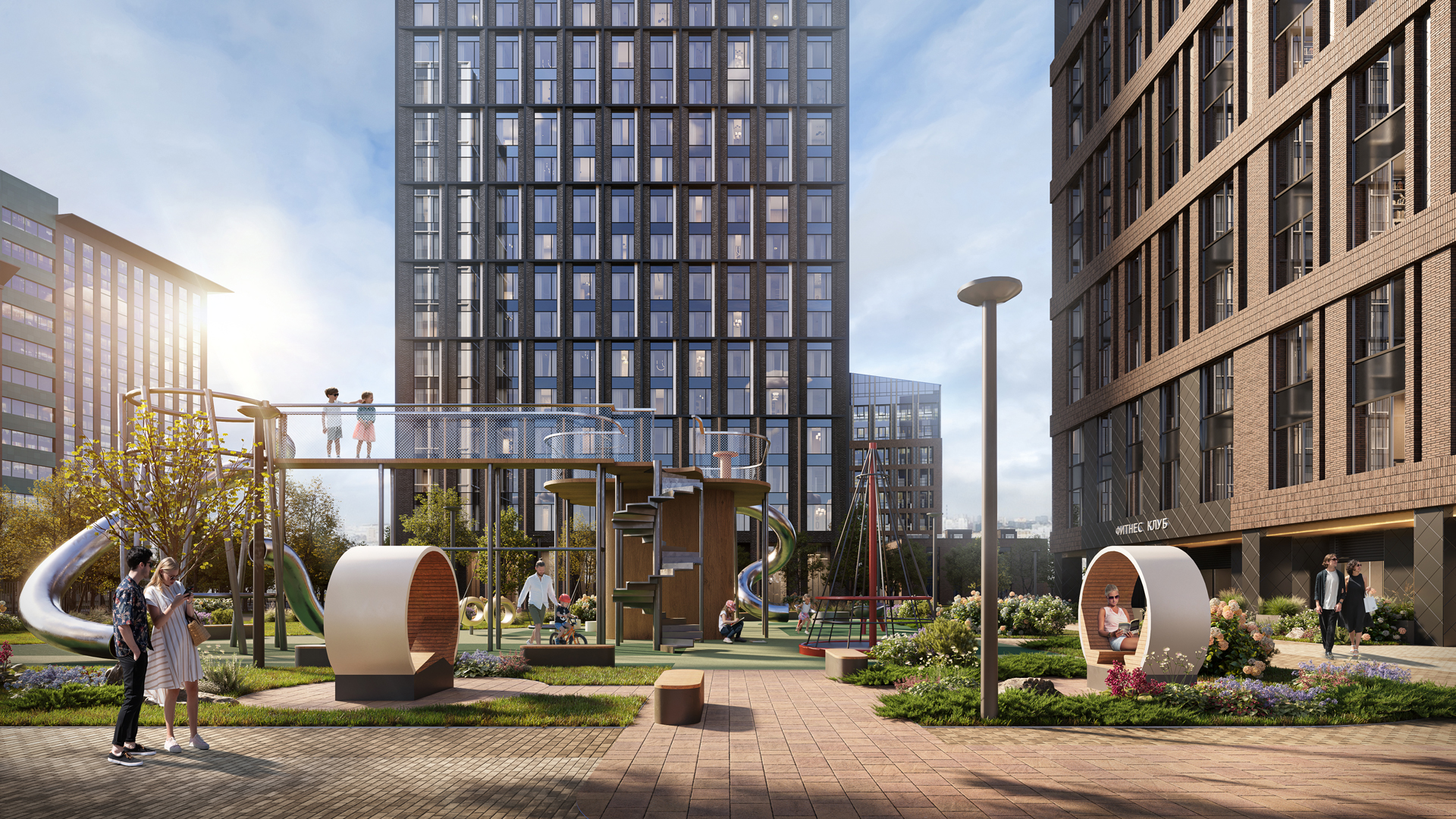 ЖК "Mypriority Павелецкая" — Изображение №6 — 3D на Dprofile