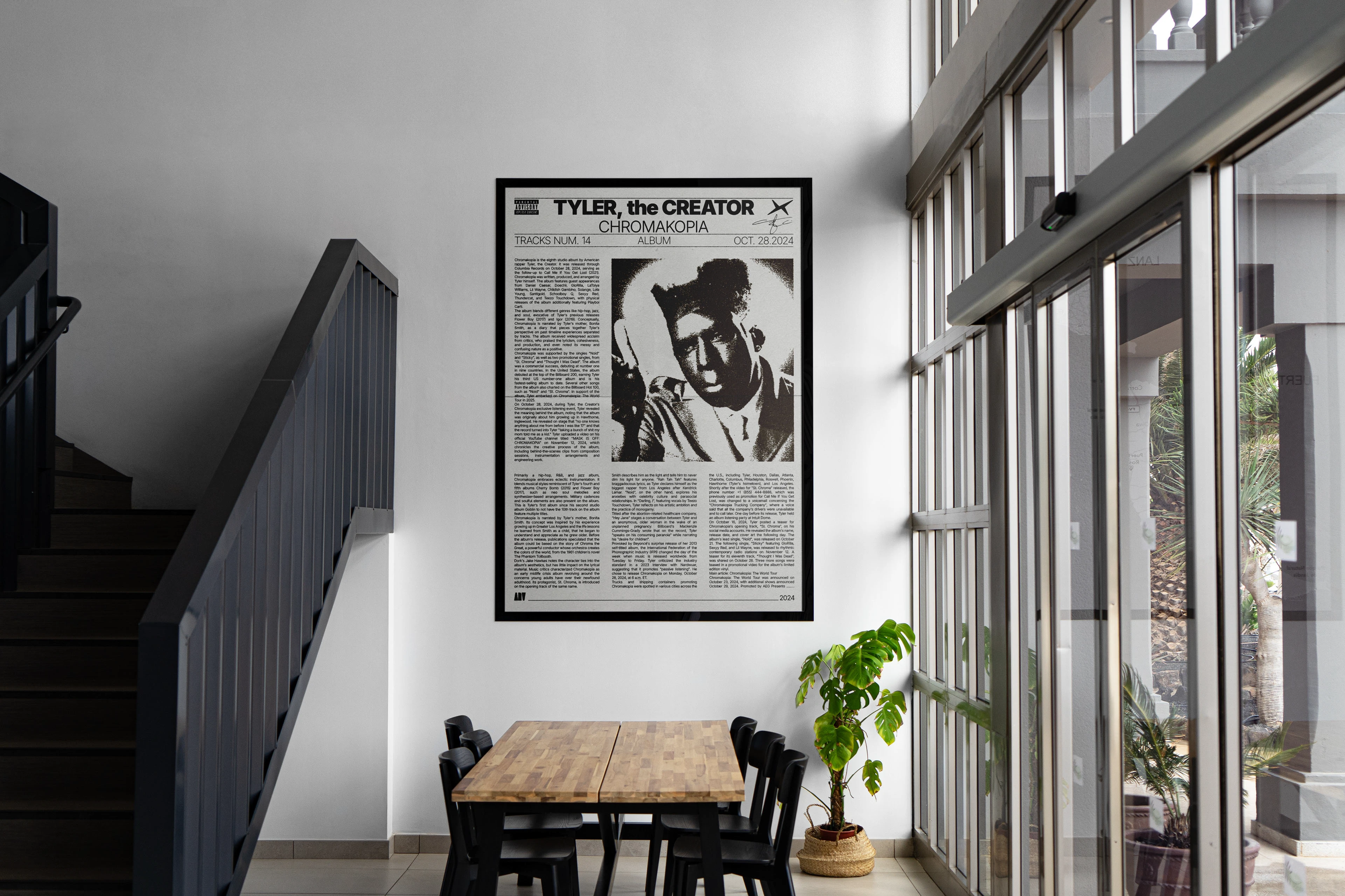 Chromakopia Tyler, the Creator Poster Design — Изображение №1 — Иллюстрация, Графика на Dprofile